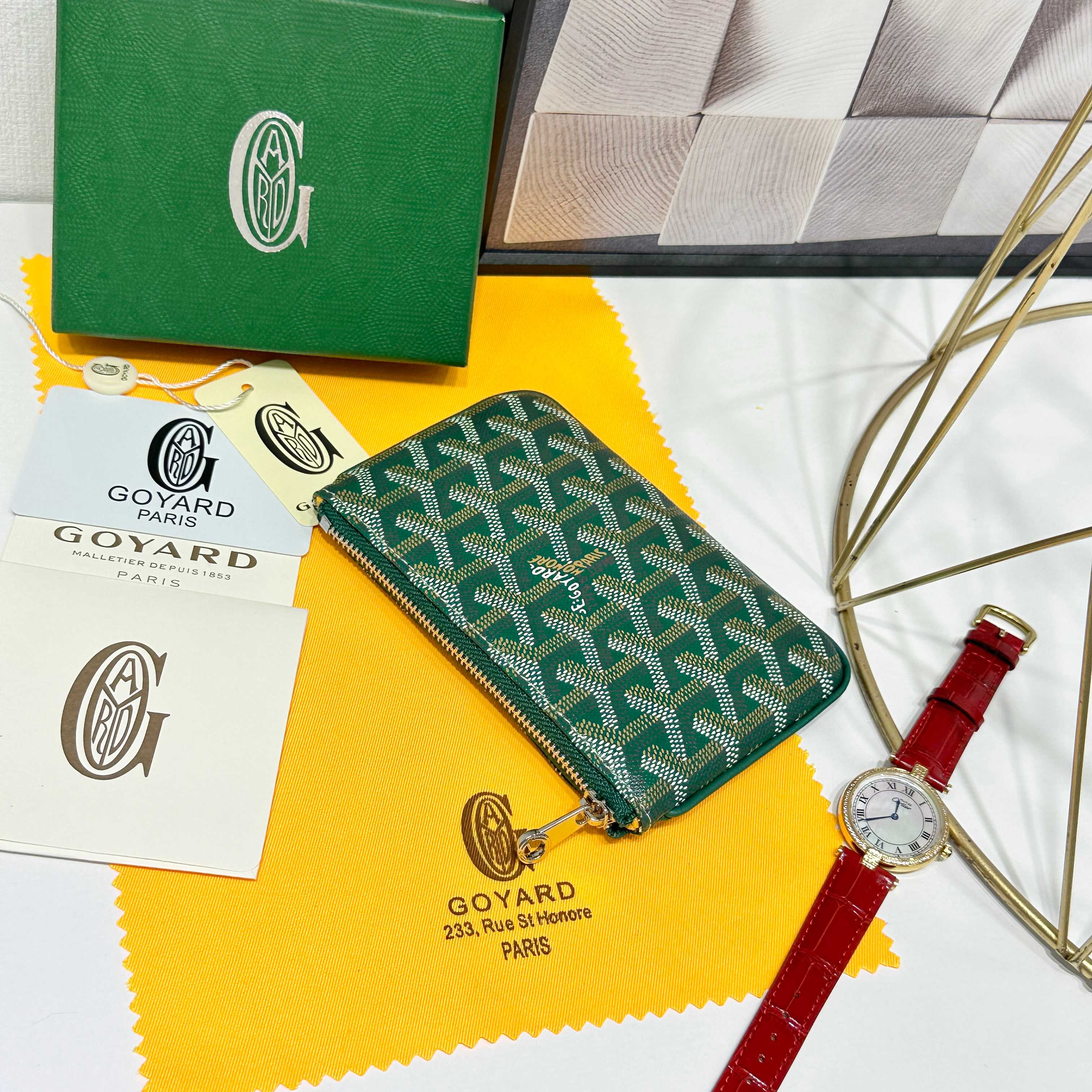 “665 Goya Sénat Mini Handbags: Versatile Zero Wallets and Card Clips” - 图片 5