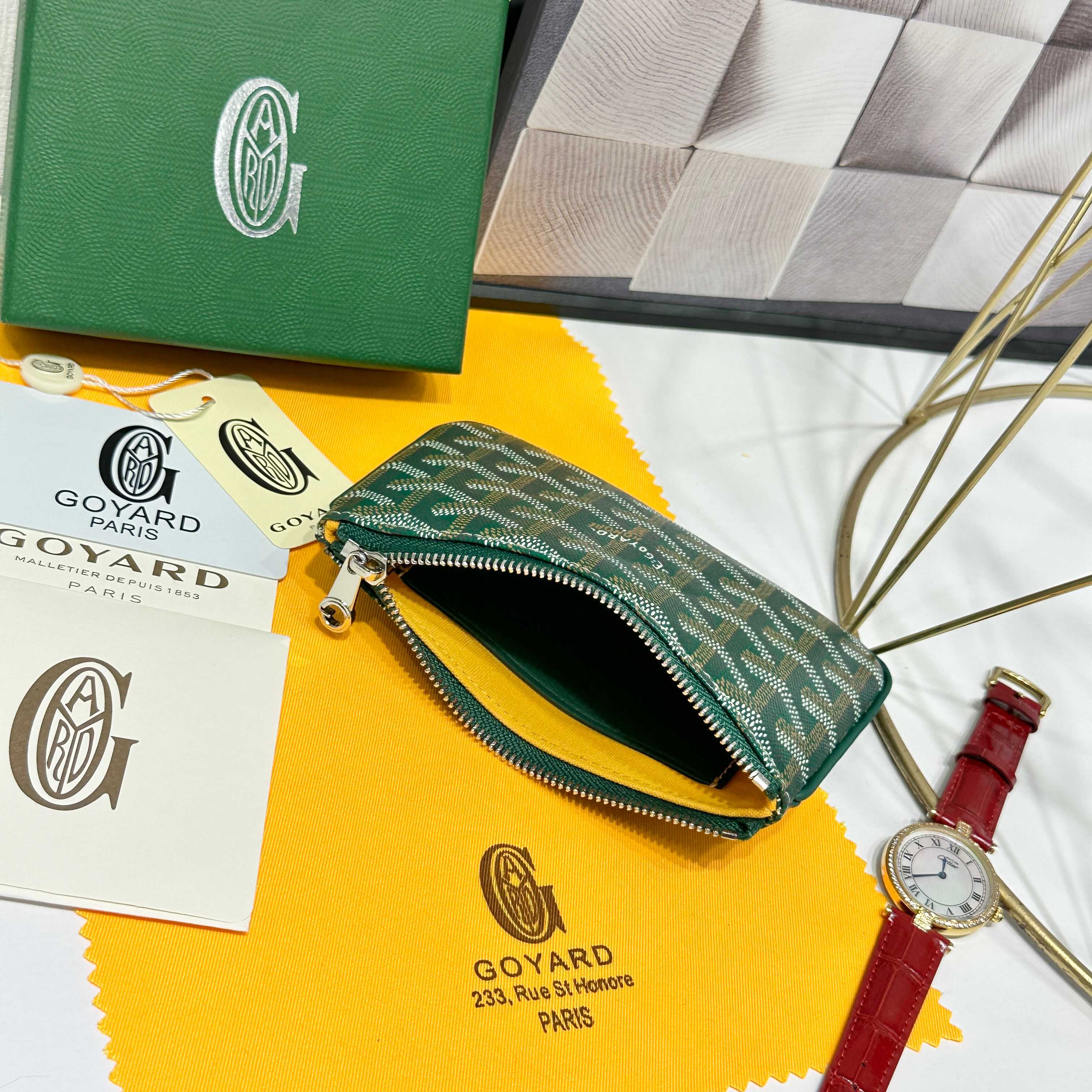 “665 Goya Sénat Mini Handbags: Versatile Zero Wallets and Card Clips” - 图片 6