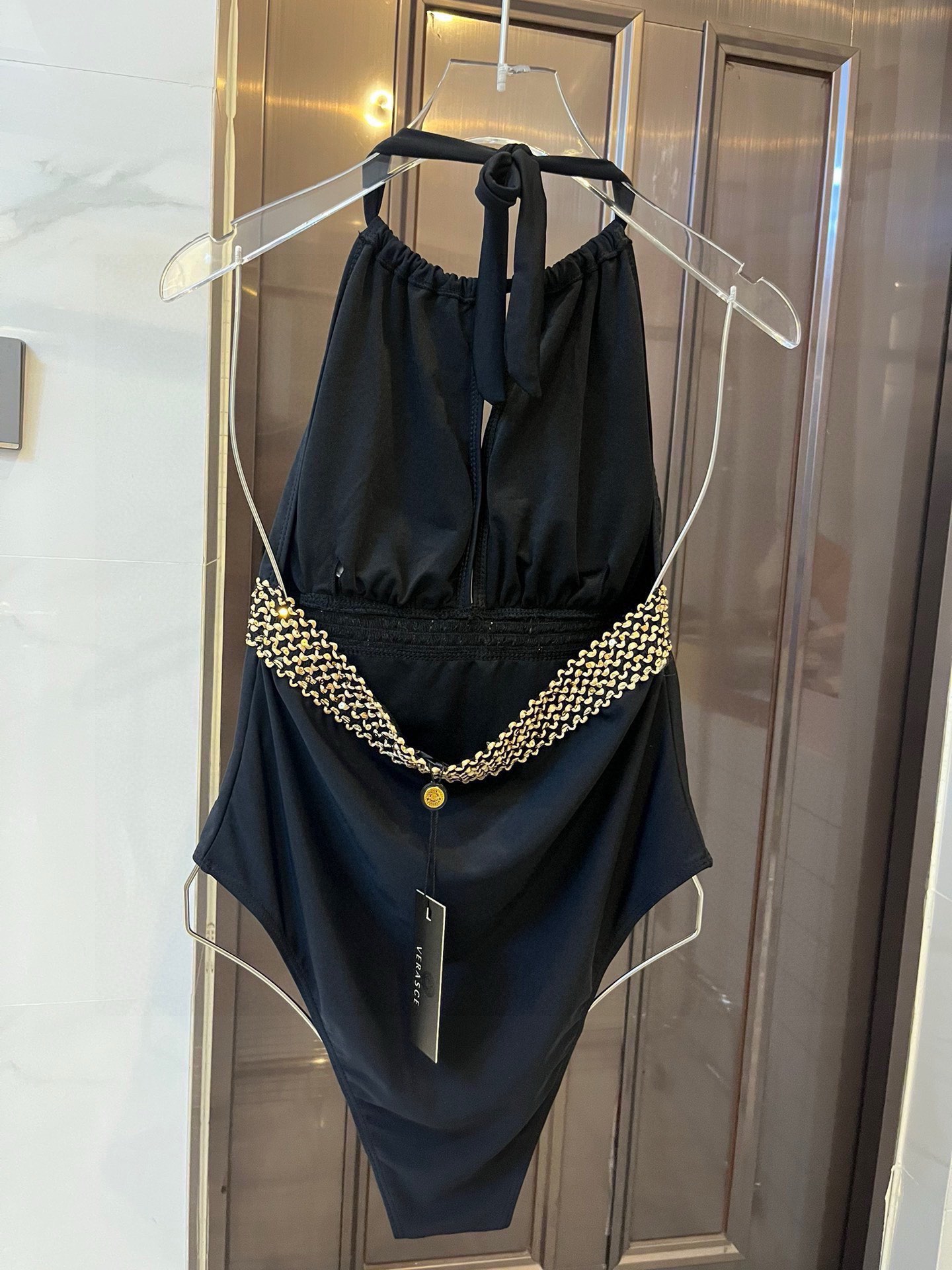 范思哲最新款沙滩系列连体式泳衣可以说是游泳衣的天花板了强烈推荐！实物非常高级泳衣外穿太️了怎么穿怎么好看