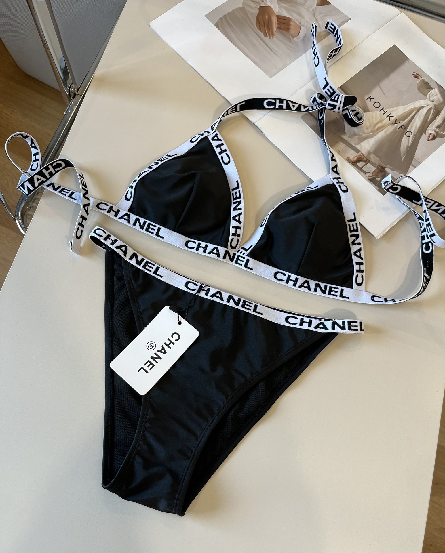 。

Chanel香奈儿比基尼👙，S M L XL
