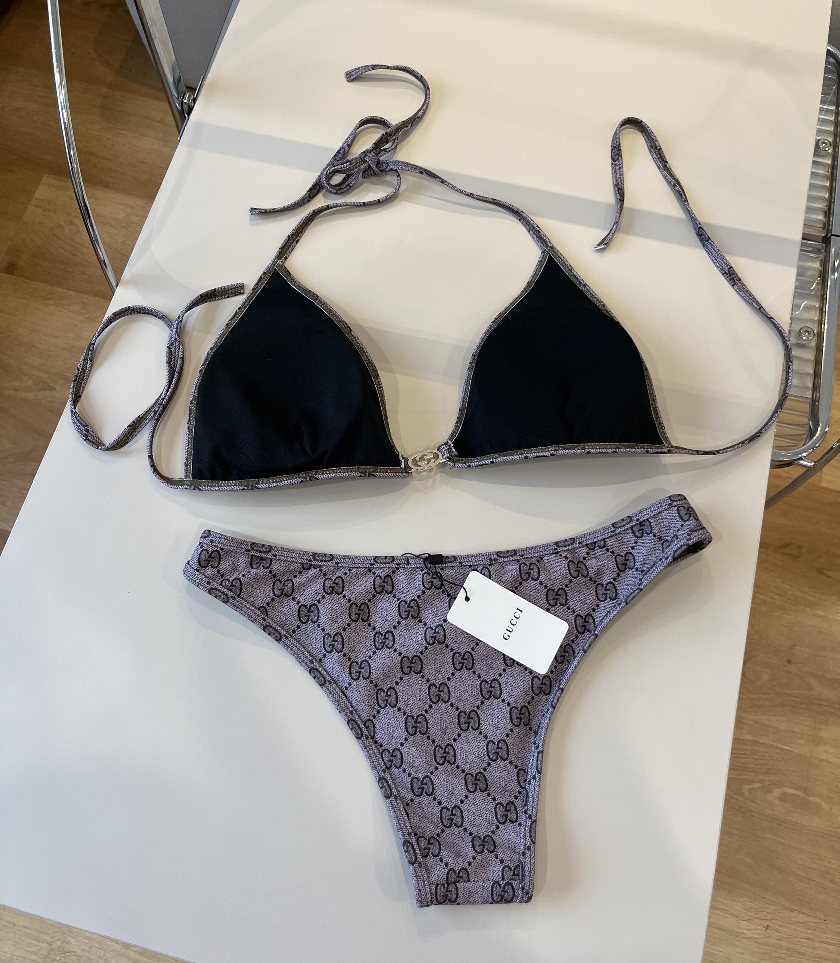 。

Gucci古奇比基尼👙，分体泳衣，S M L XL