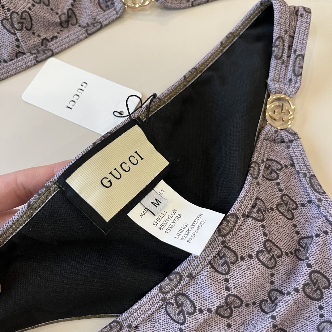 。

Gucci古奇比基尼👙，分体泳衣，S M L XL