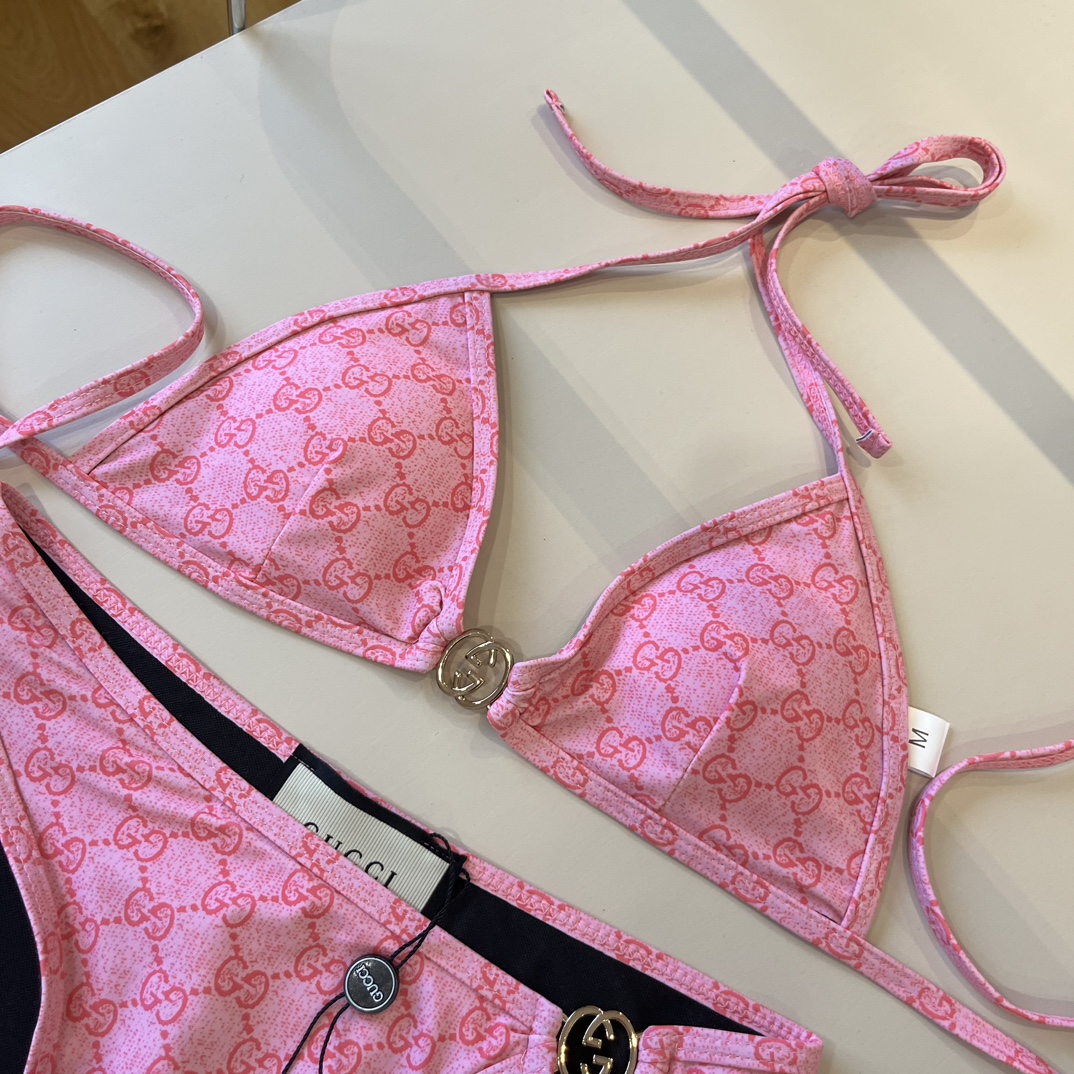 。

Gucci古奇比基尼👙，分体泳衣，S M L XL