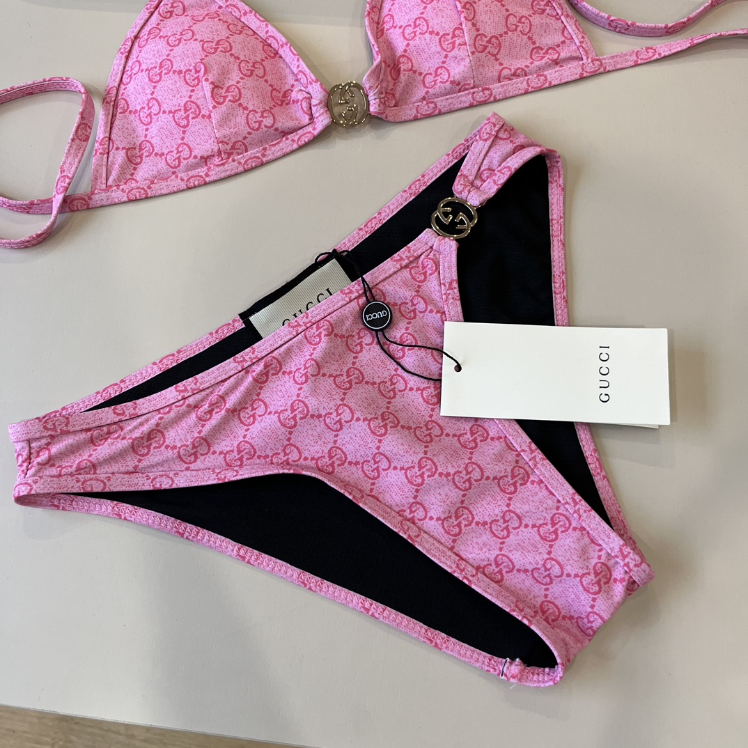 。

Gucci古奇比基尼👙，分体泳衣，S M L XL