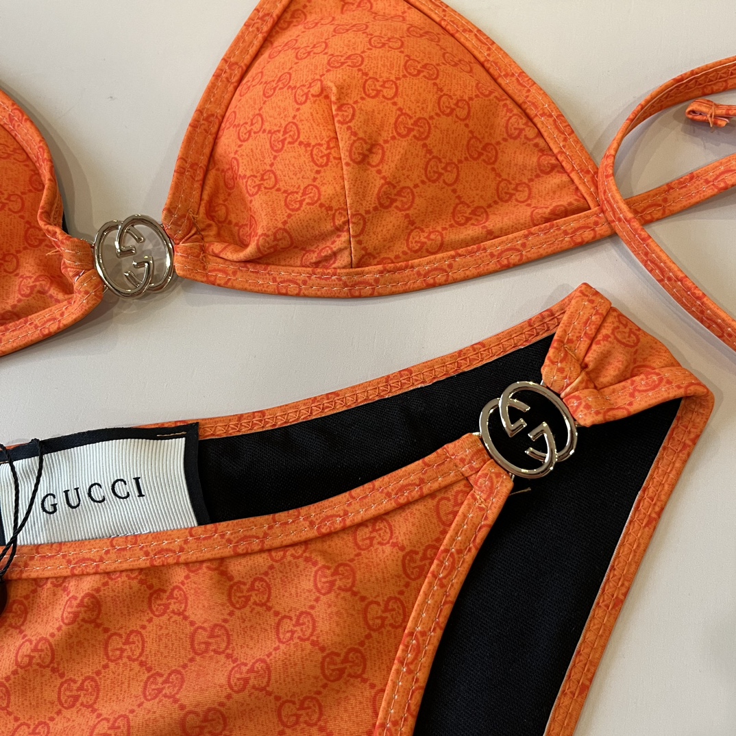 。

Gucci古奇比基尼👙，分体泳衣，S M L XL