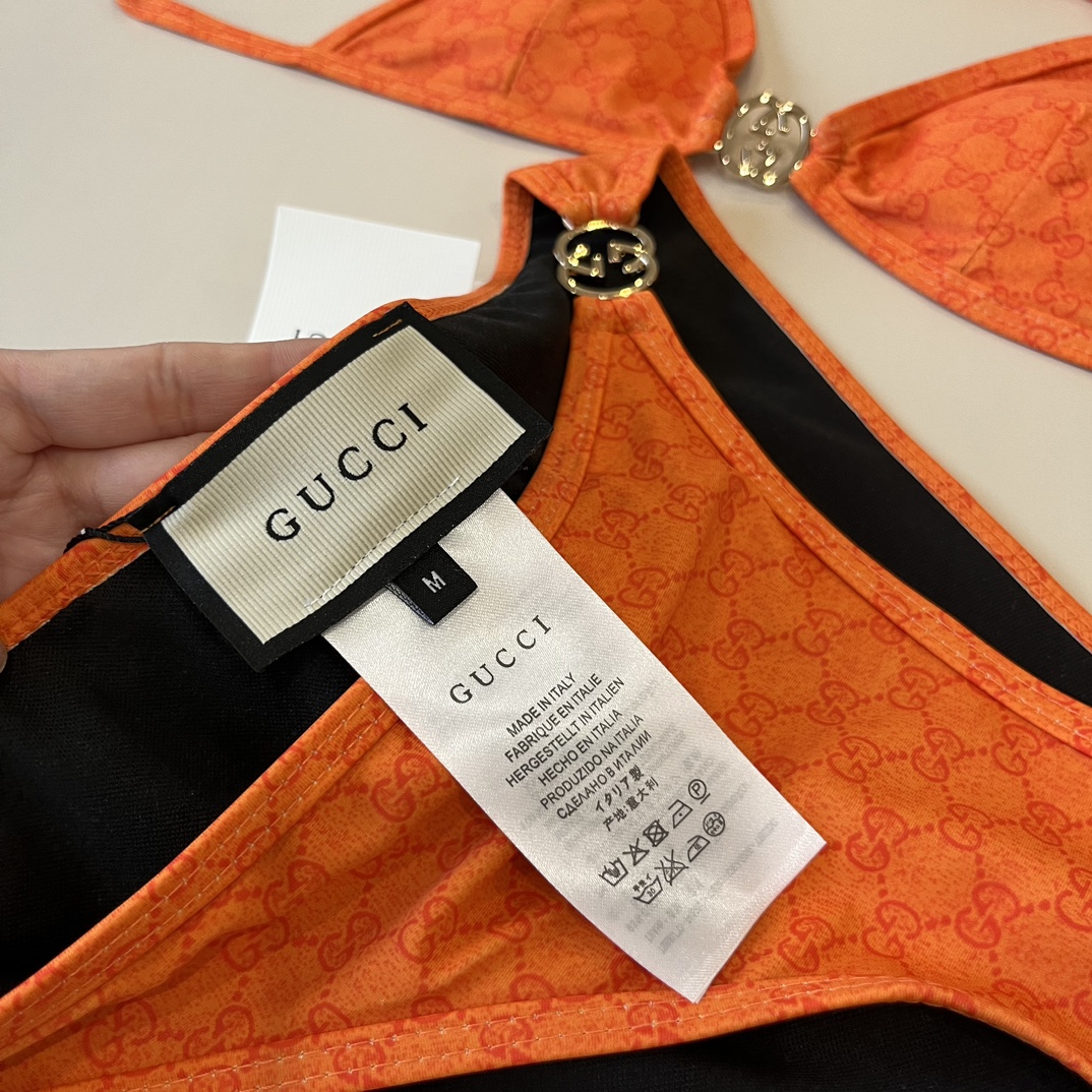 。

Gucci古奇比基尼👙，分体泳衣，S M L XL