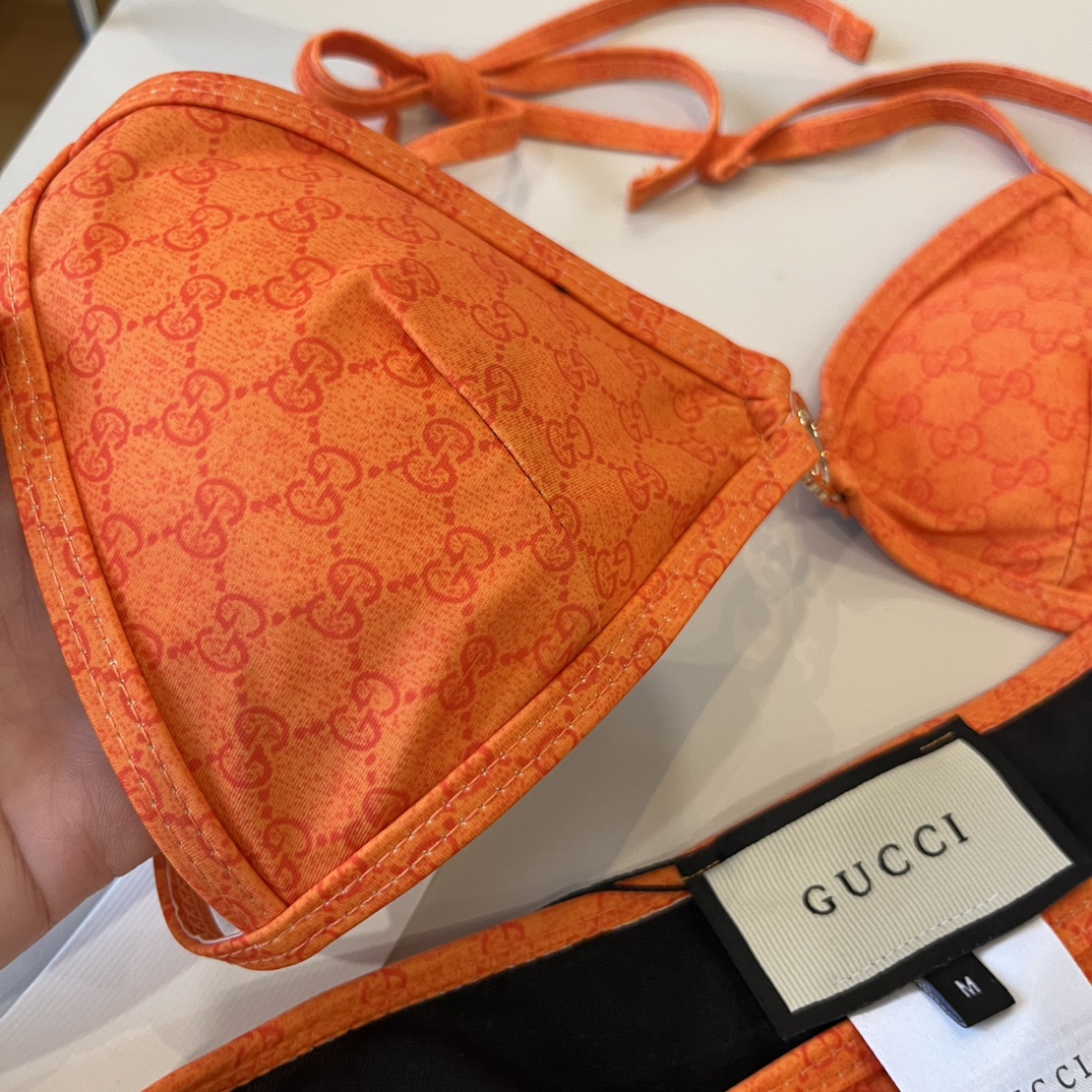 。

Gucci古奇比基尼👙，分体泳衣，S M L XL