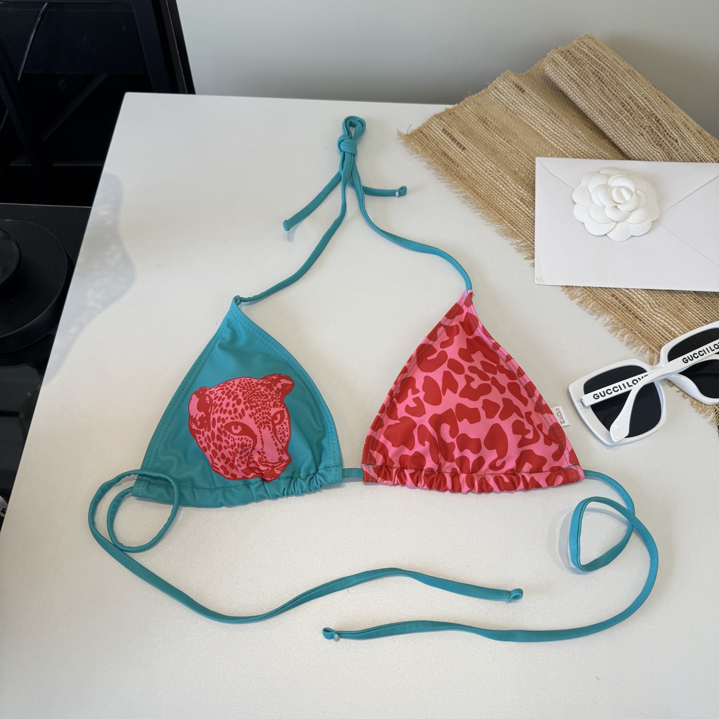 🌾D&G杜嘉班纳 豹纹分体比基尼👙泳衣  😍🥰适合多种场景的游泳衣🏊‍♀️海边 游泳池 温泉 水上乐园 