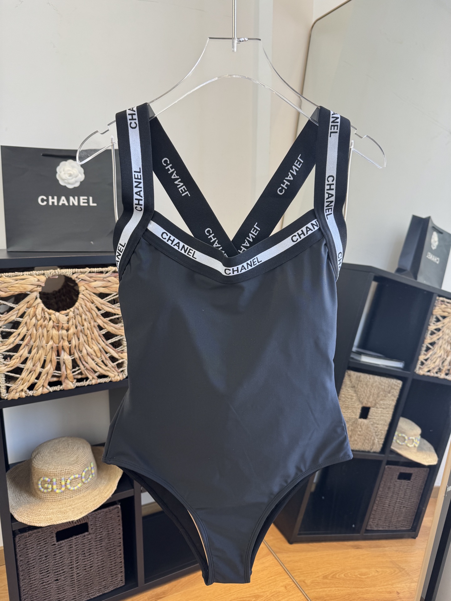🌾Chanel香奈儿新款连体泳衣S M L XL
