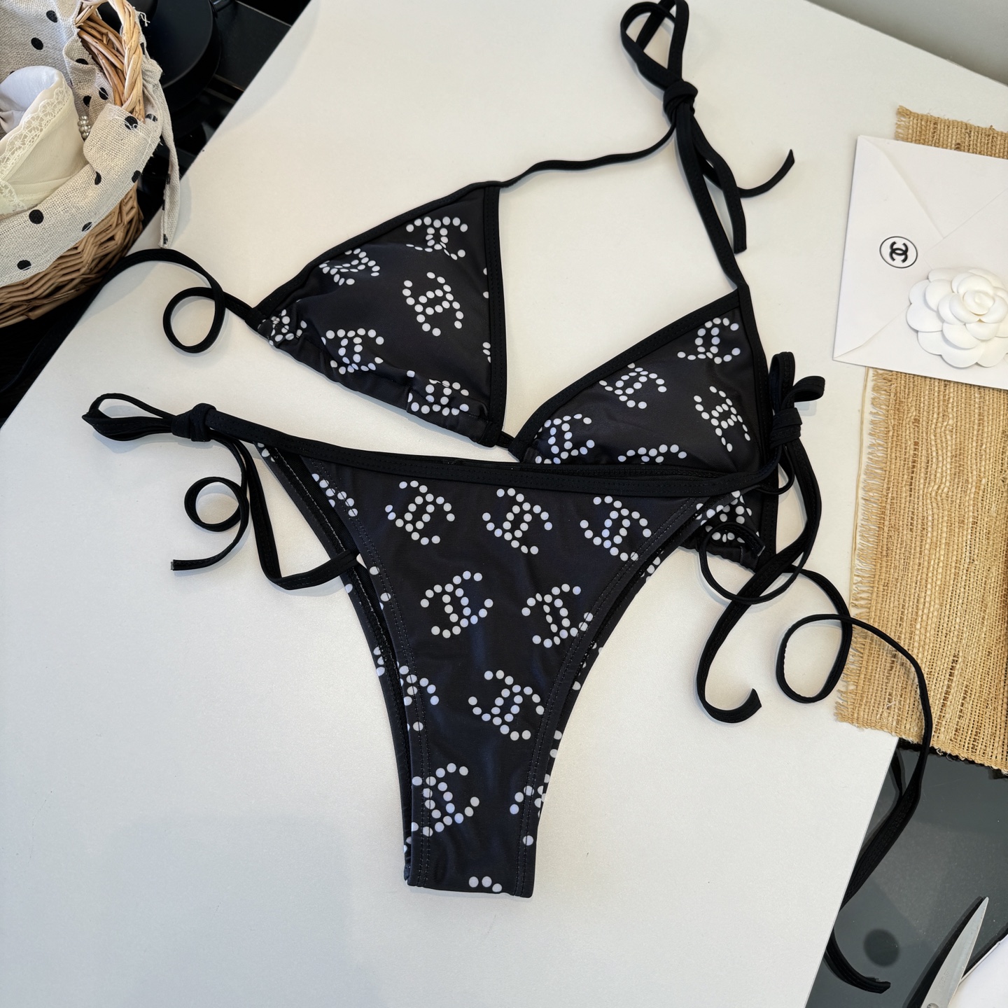 🌾Chanel香奈儿分体比基尼👙S M L XL