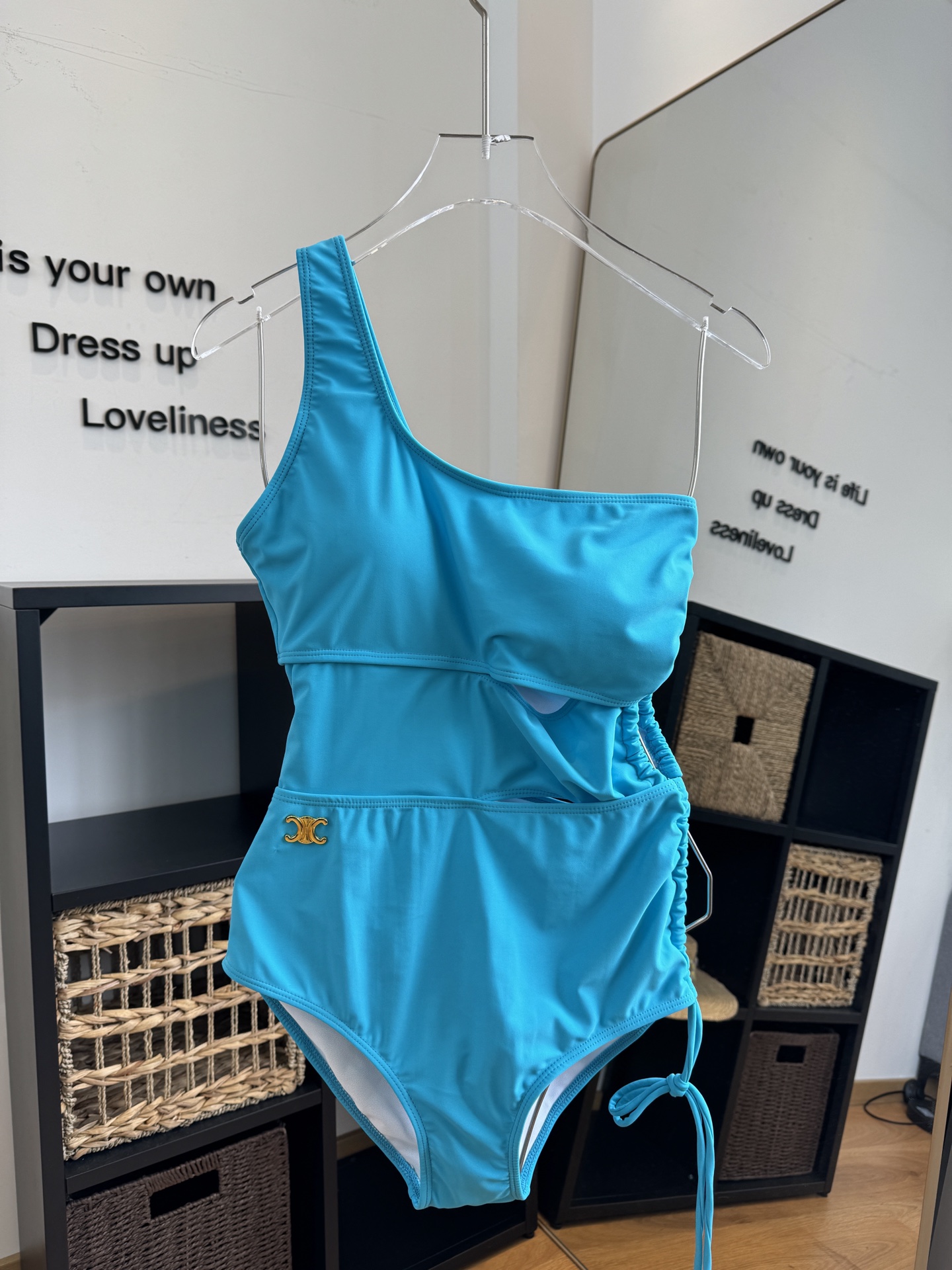 🌾Celine赛琳 连体比基尼泳衣🩱👙 码数 S M L XL