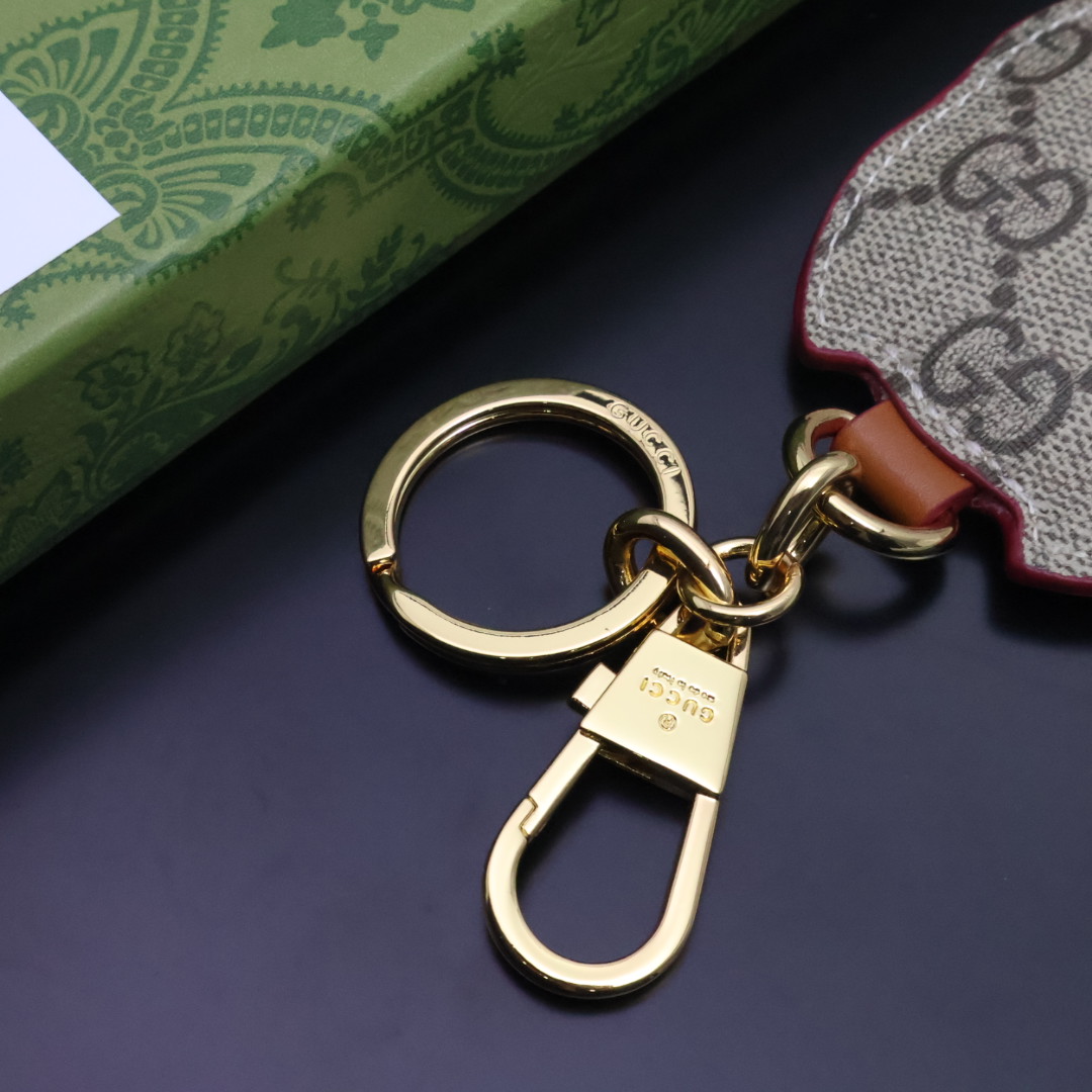 💰242 new Gucci Gucchigucci bag key attachment, two colours for fine work. With a unique sign。 - 图片 4