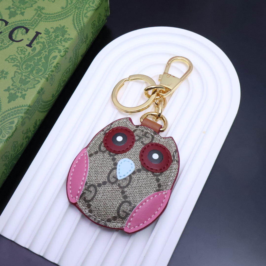 💰242 new Gucci Gucchigucci bag key attachment, two colours for fine work. With a unique sign。 - 图片 2
