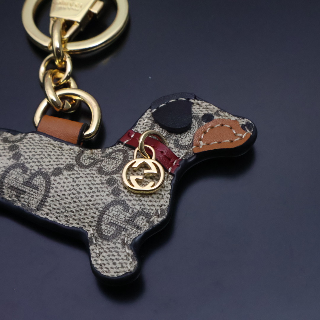 💰242 new Gucci Gucchigucci bag key attachment, two colours for fine work. With unique symbols。 - 图片 2