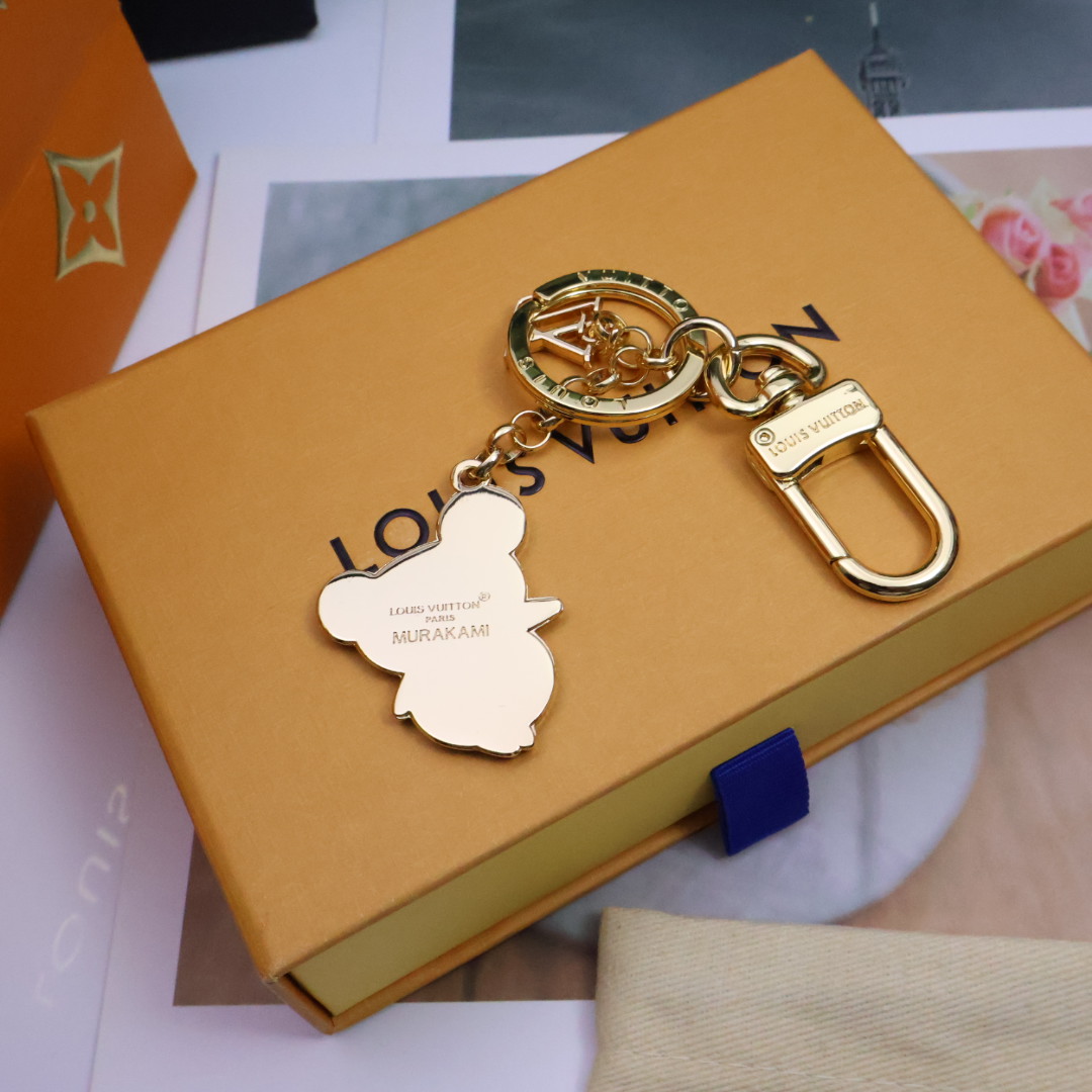 מחזיק מפתחות Louis Vuitton x Murakami Takashi, עיצוב פנדה מצויר ואותיות 4 i1740895105758 1774 0 1