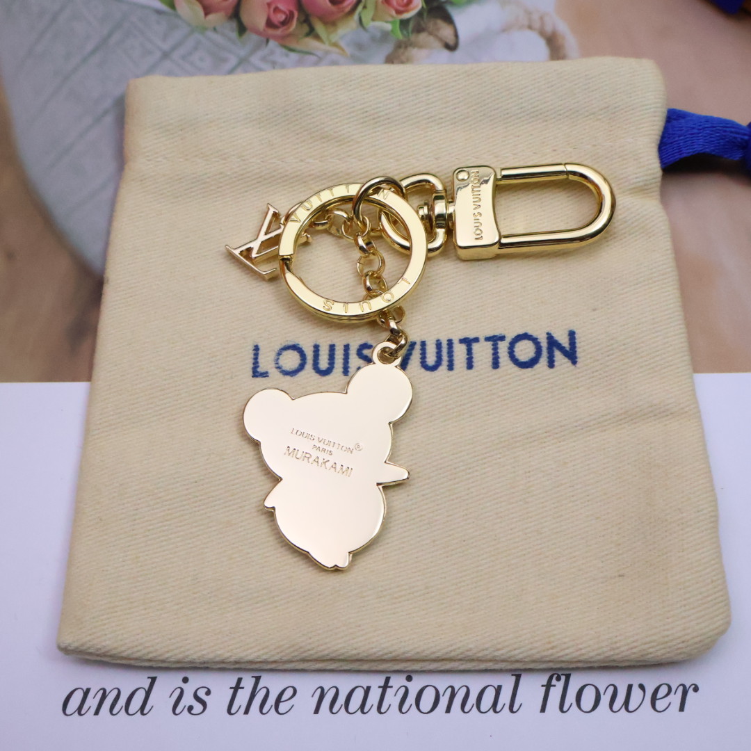 מחזיק מפתחות Louis Vuitton x Murakami Takashi, עיצוב פנדה מצויר ואותיות 10 i1740895107579 9171 0 7