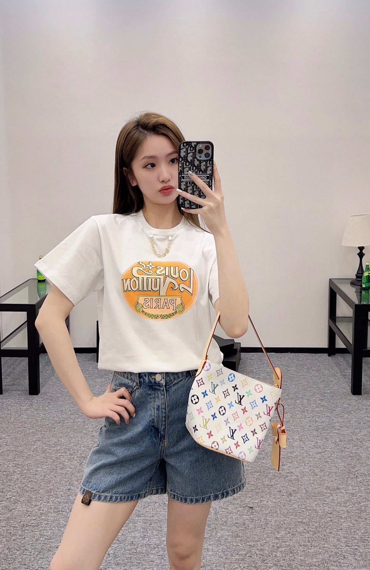 NO:328166,Model upper body picture, alexander wang19860909模特上身图,,alexander wang,Women's clothing