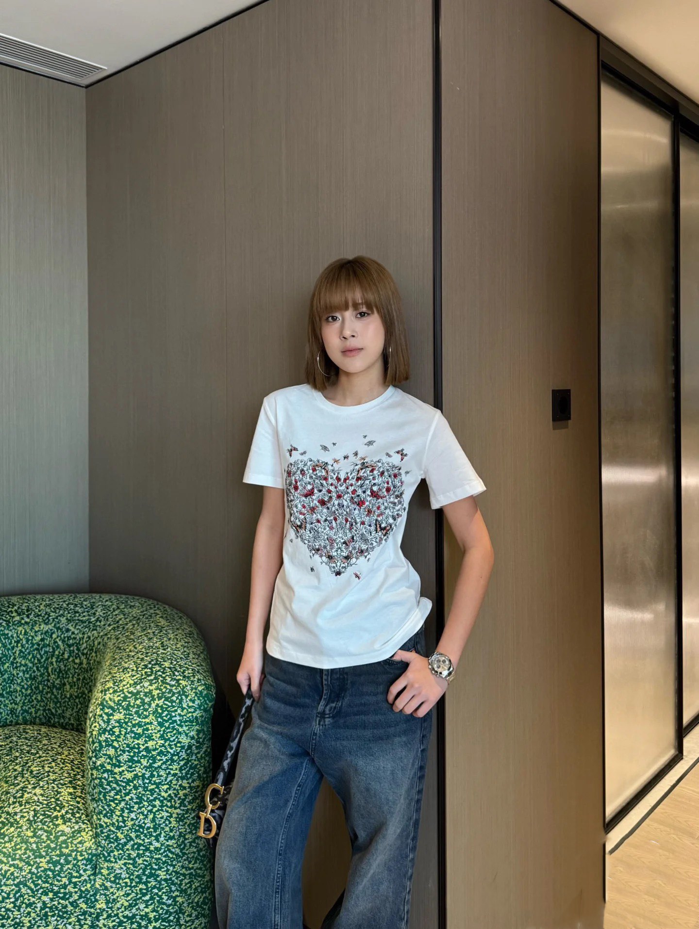 NO:420593,Model upper body picture!  Too beautiful, alexander wang19860909模特上身图！太美了,,alexander wang,Women's clothing