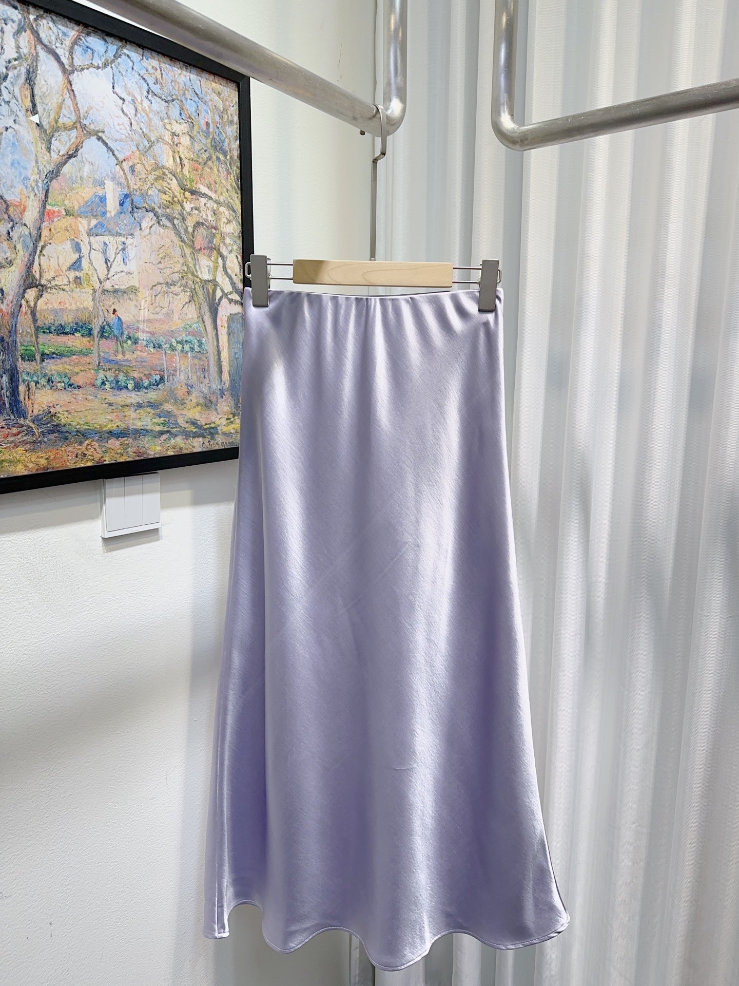 NO:791890,Thery family!  So beautiful!  Customized acetate fabric A-line high-waist elastic waist fishtail skirt!  Nine colors!  Size S/M/L/XL, shipped from stock!  (M size waist 66 skirt length 91),,skirts,19860909Thery家！美爆了！定制醋酸面料A字高腰松紧腰鱼尾裙！九色！码数S/M/L/XL,现货发！(M码腰围66裙长91),,skirts,,Women's clothing