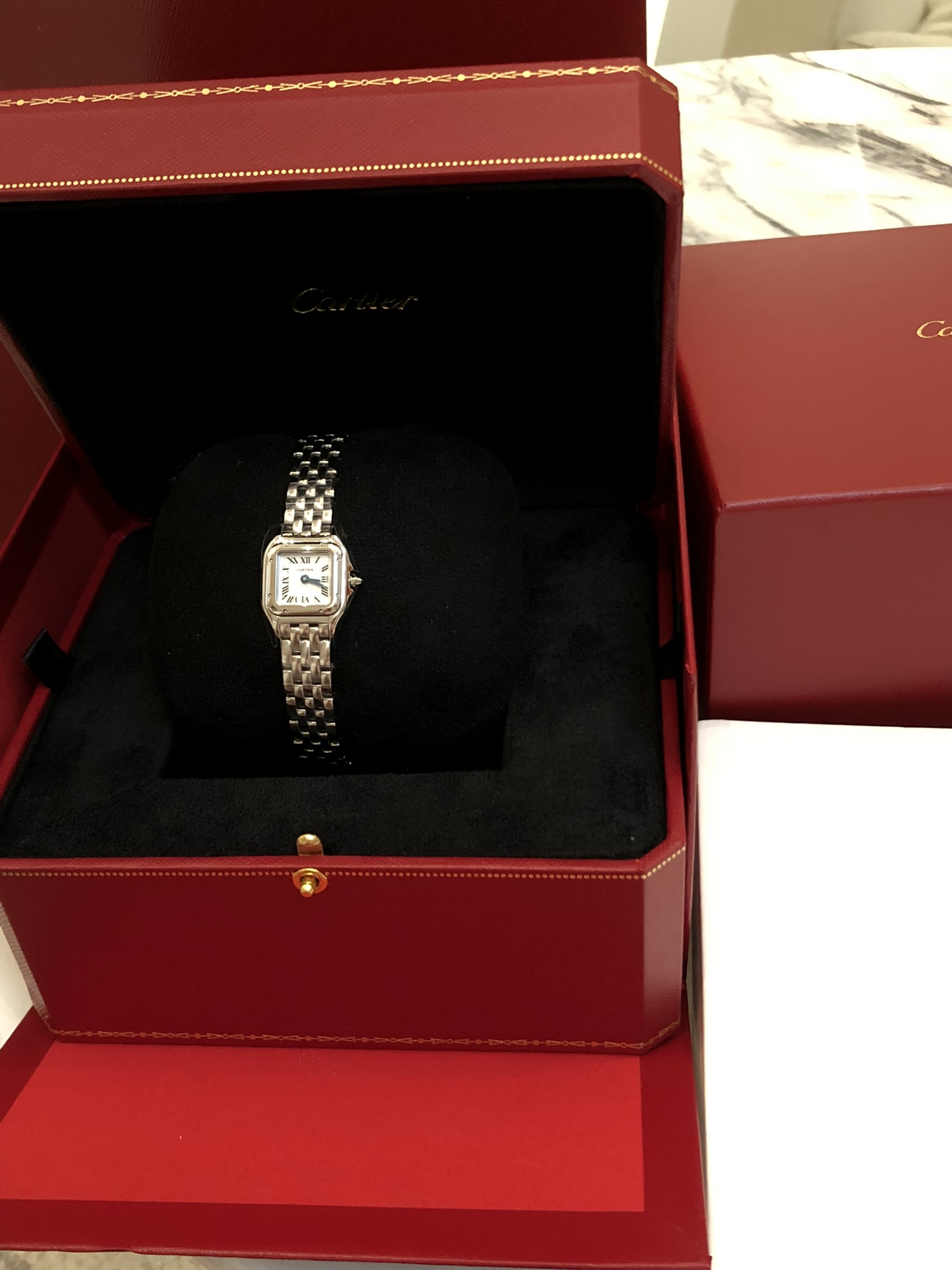 Cartier Panthère de Cartier Watch, Mini Model, Quartz movement, Steel 3 i1748078168 2983 4