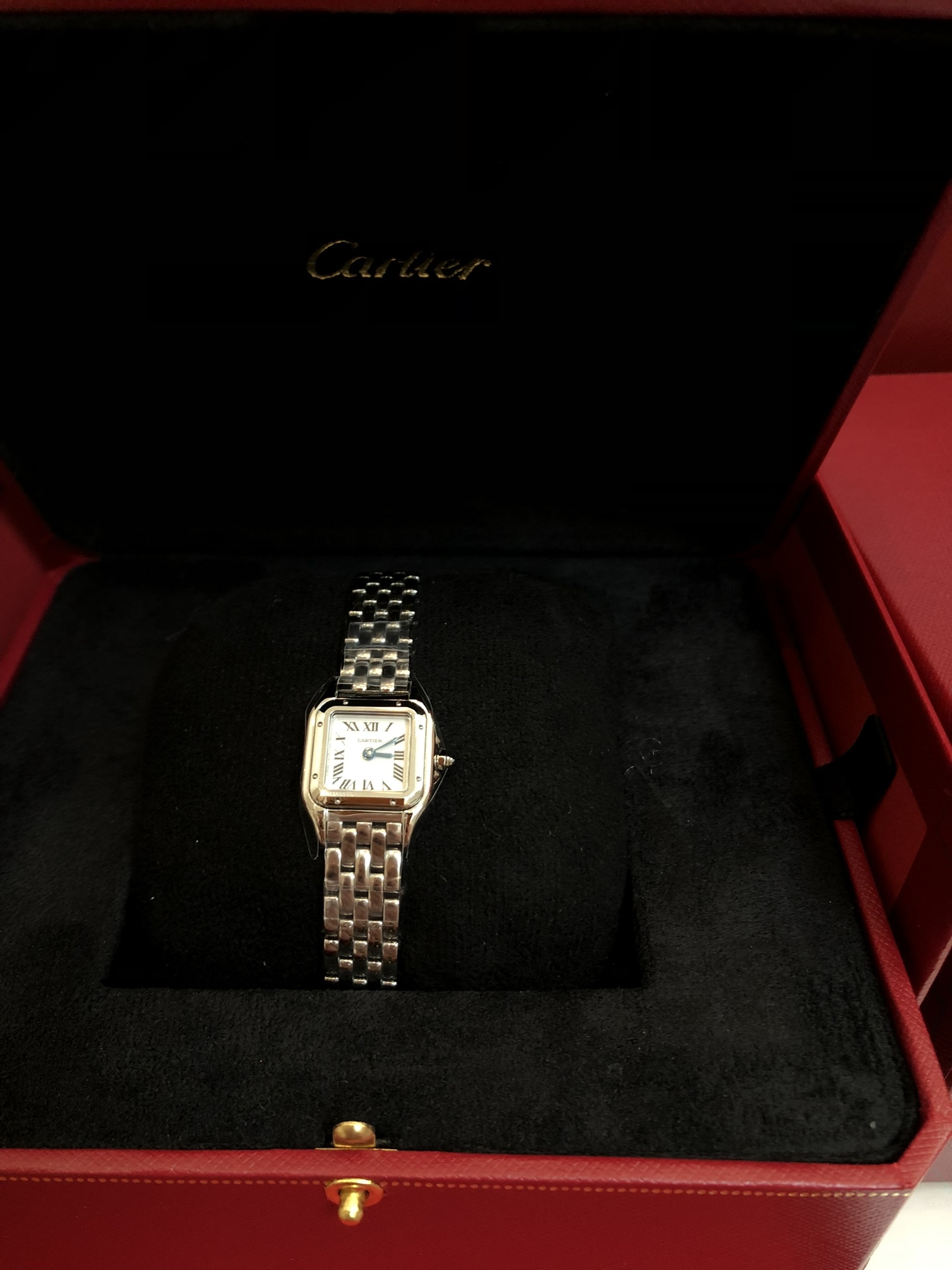 Cartier Panthère de Cartier Watch, Mini Model, Quartz movement, Steel 4 i1748078169 9082 7