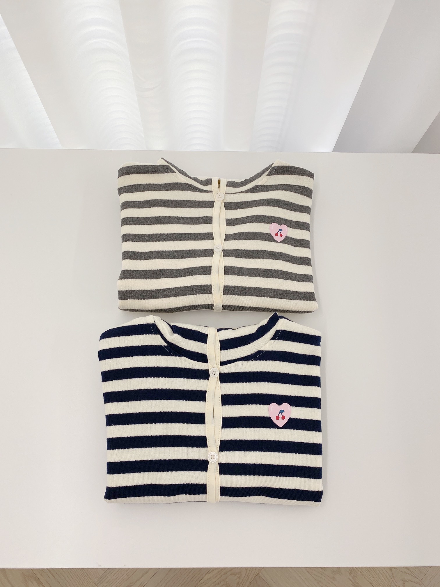 Romantic Striped Baby Clothes for Comfortable and Free Movement in Fall - 图片 7
