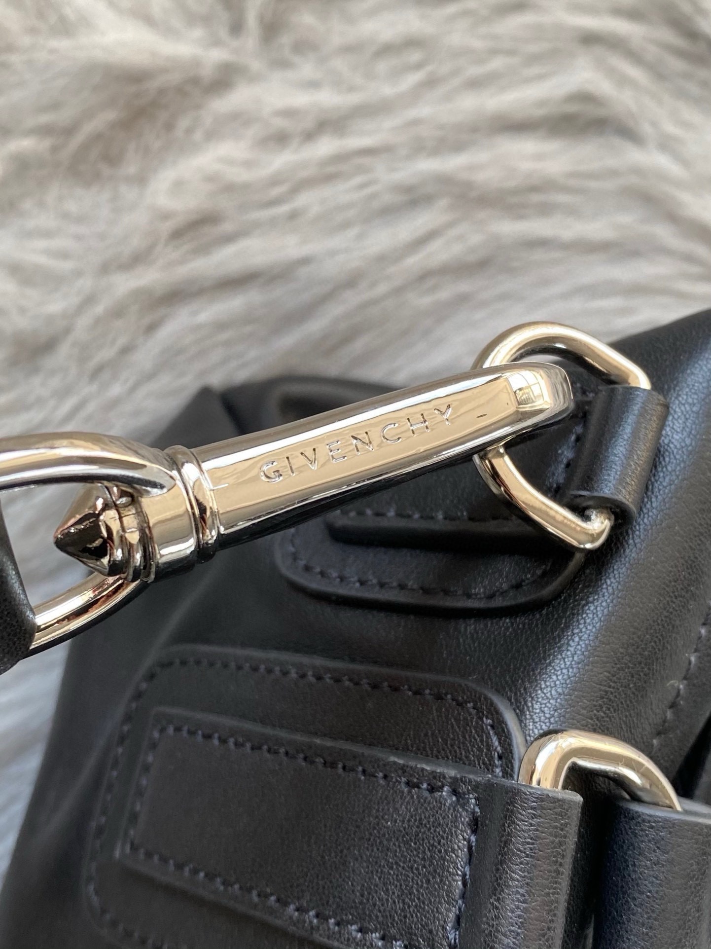 菲拉格慕 Ferragamo 高定典藏经典高奢皮具手袋托特包斜挎包女包 #D7E4E8FD 8