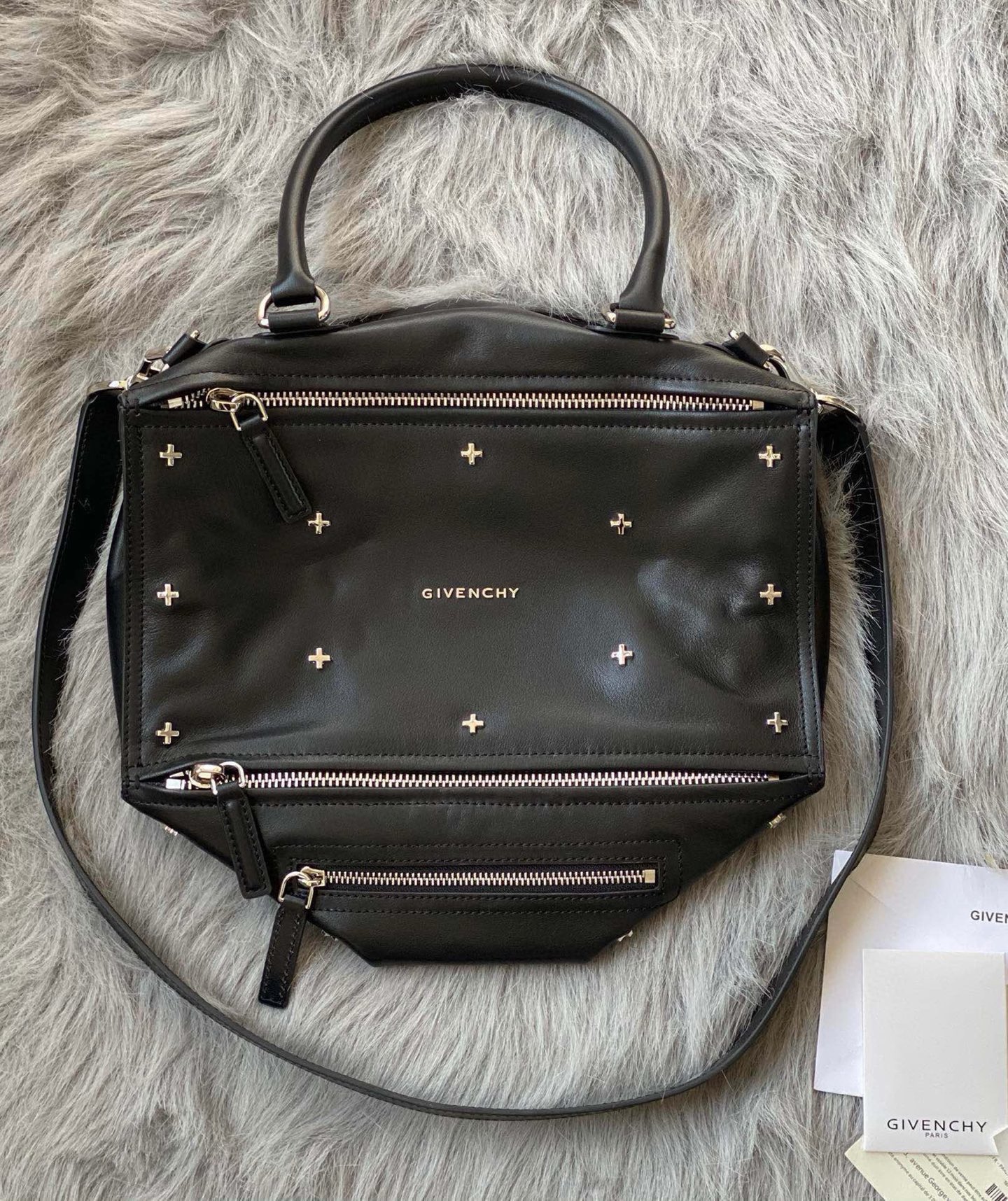 Ferragamo Luxury Designer Handbag Shoulder Crossbody Bag crafted in