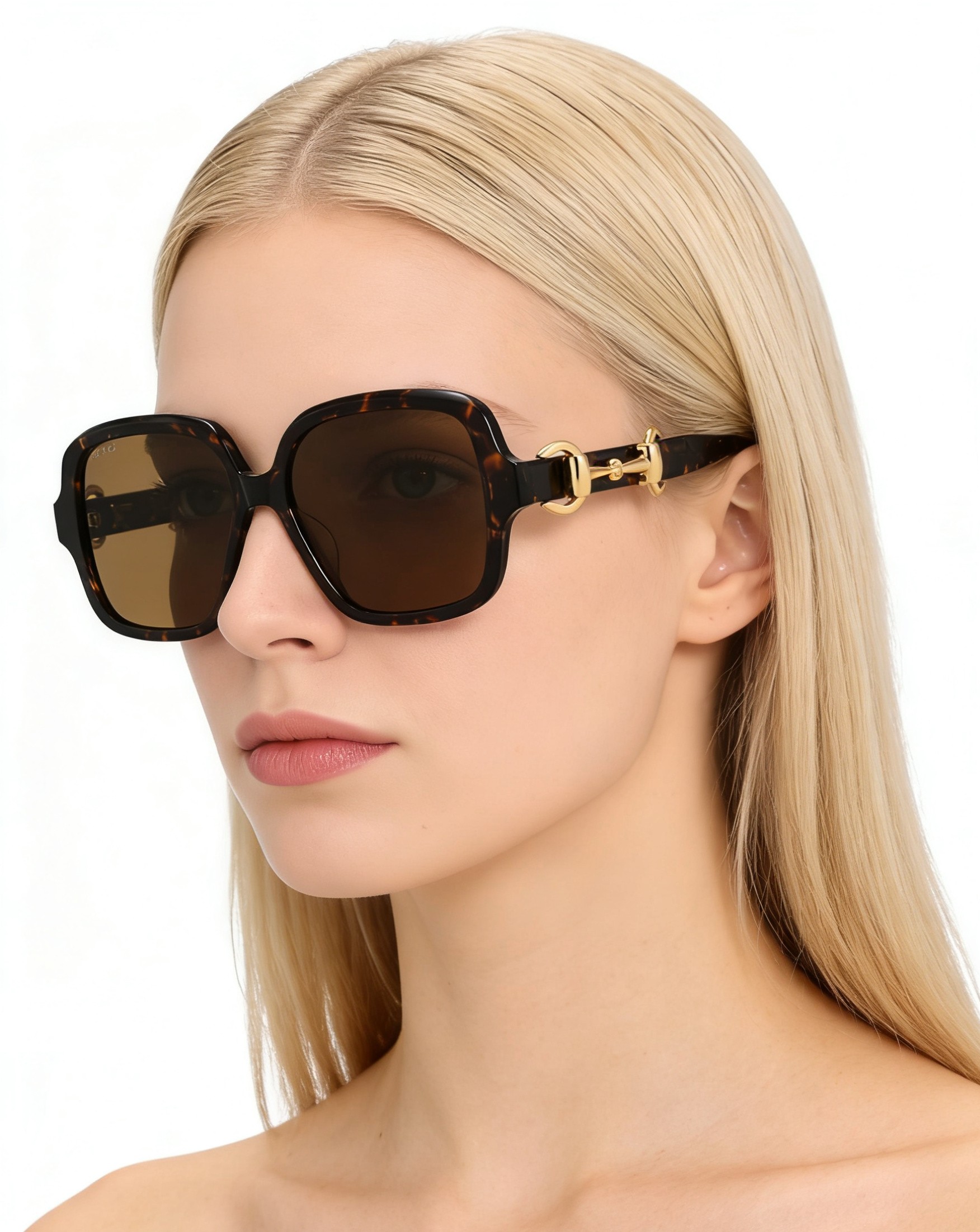 GUCCI oversized MOD：GG2215S Size：57口16-140 