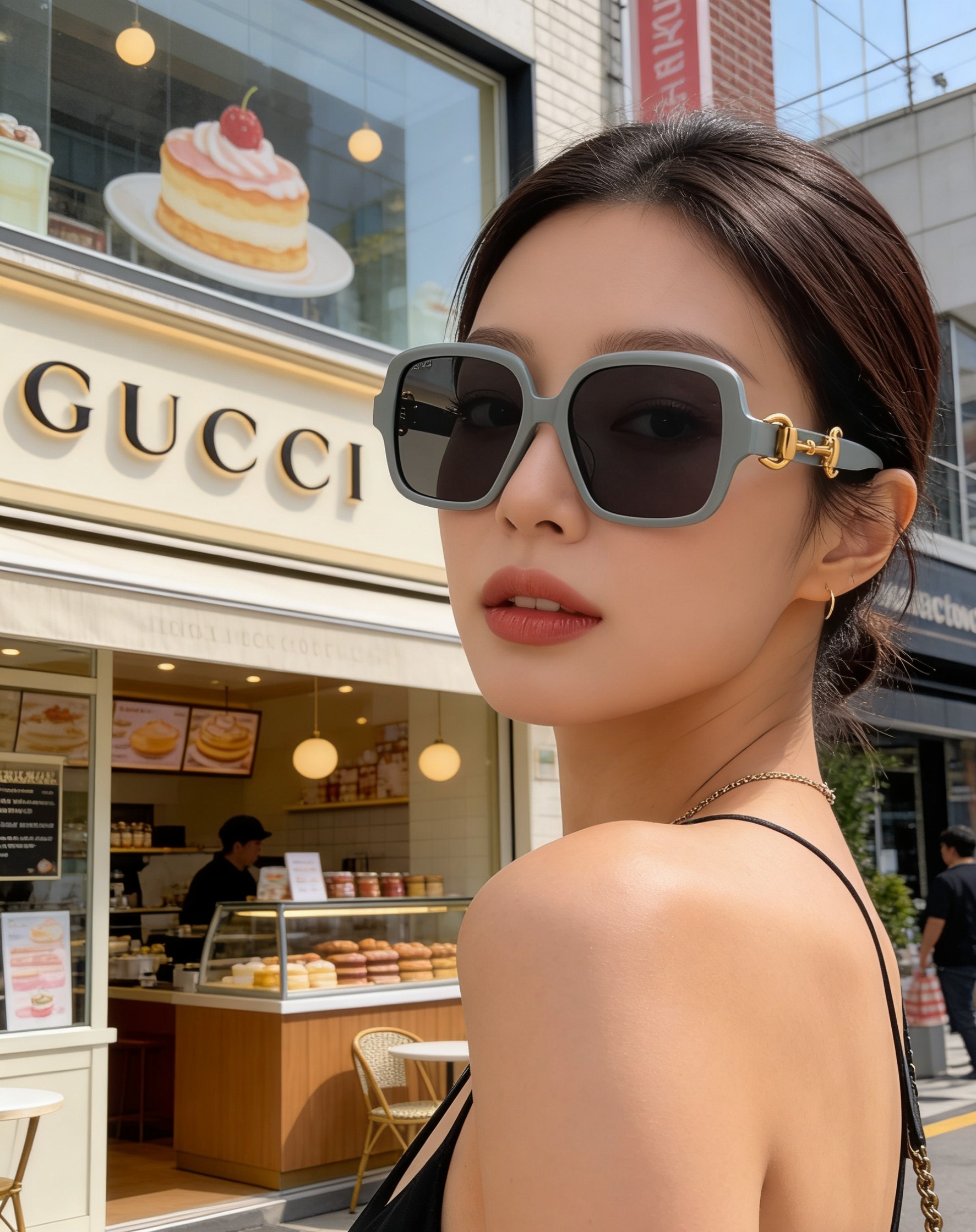 GUCCIoversizedMOD：GG2215SSize：57口16-140