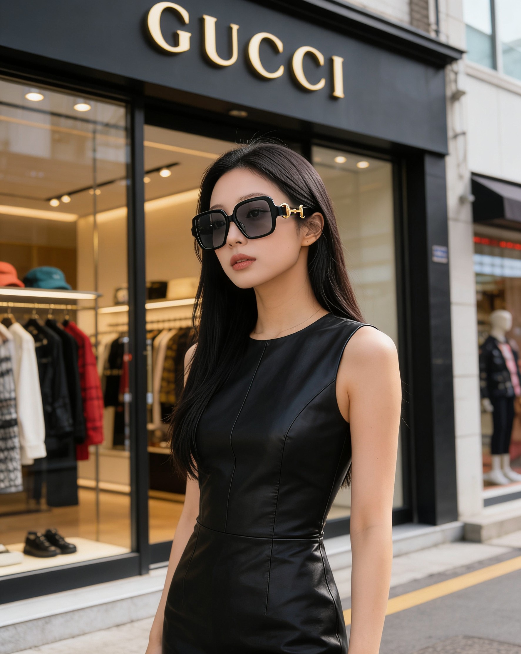 GUCCIoversizedMOD：GG2215SSize：57口16-140