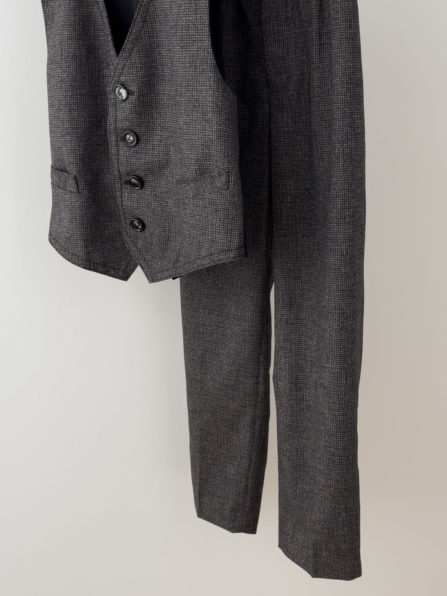 Fashionable Old Money Remodeled Classic Vest and Long Pants - 图片 4