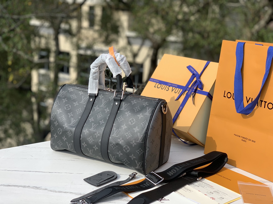 🌼 m46655尺寸：34 x 21 x 16cm香港渠道出货，LV Keepall 35 旅行袋，35