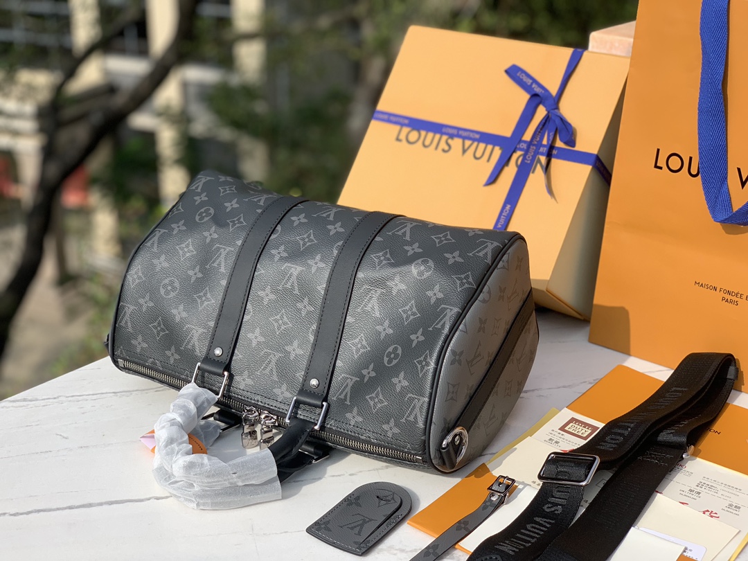 🌼 m46655尺寸：34 x 21 x 16cm香港渠道出货，LV Keepall 35 旅行袋，35