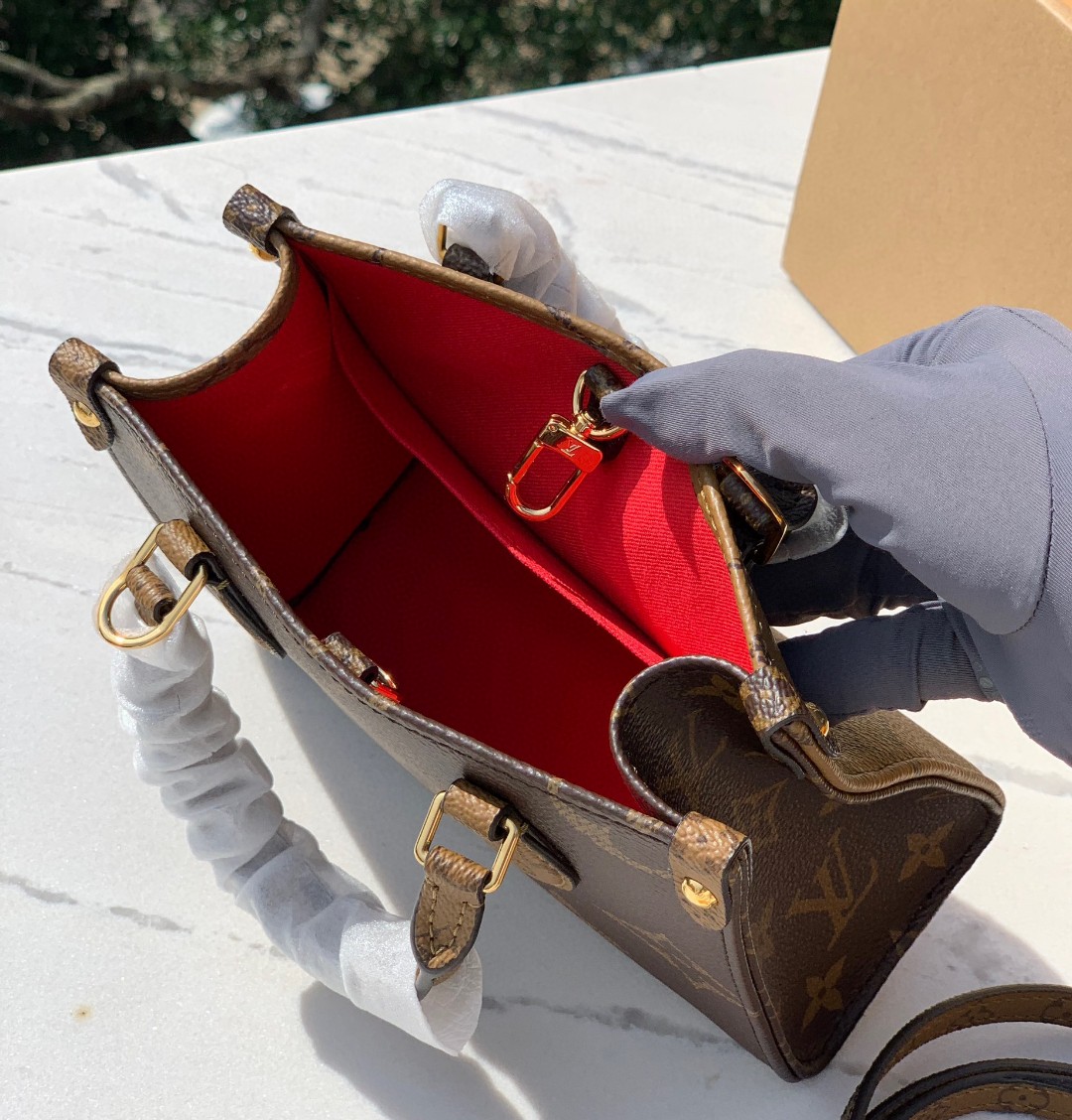 🌼m46839尺寸：18×15×8.5cm 香港渠道订单，LV on the goBB终于等到了！！之前