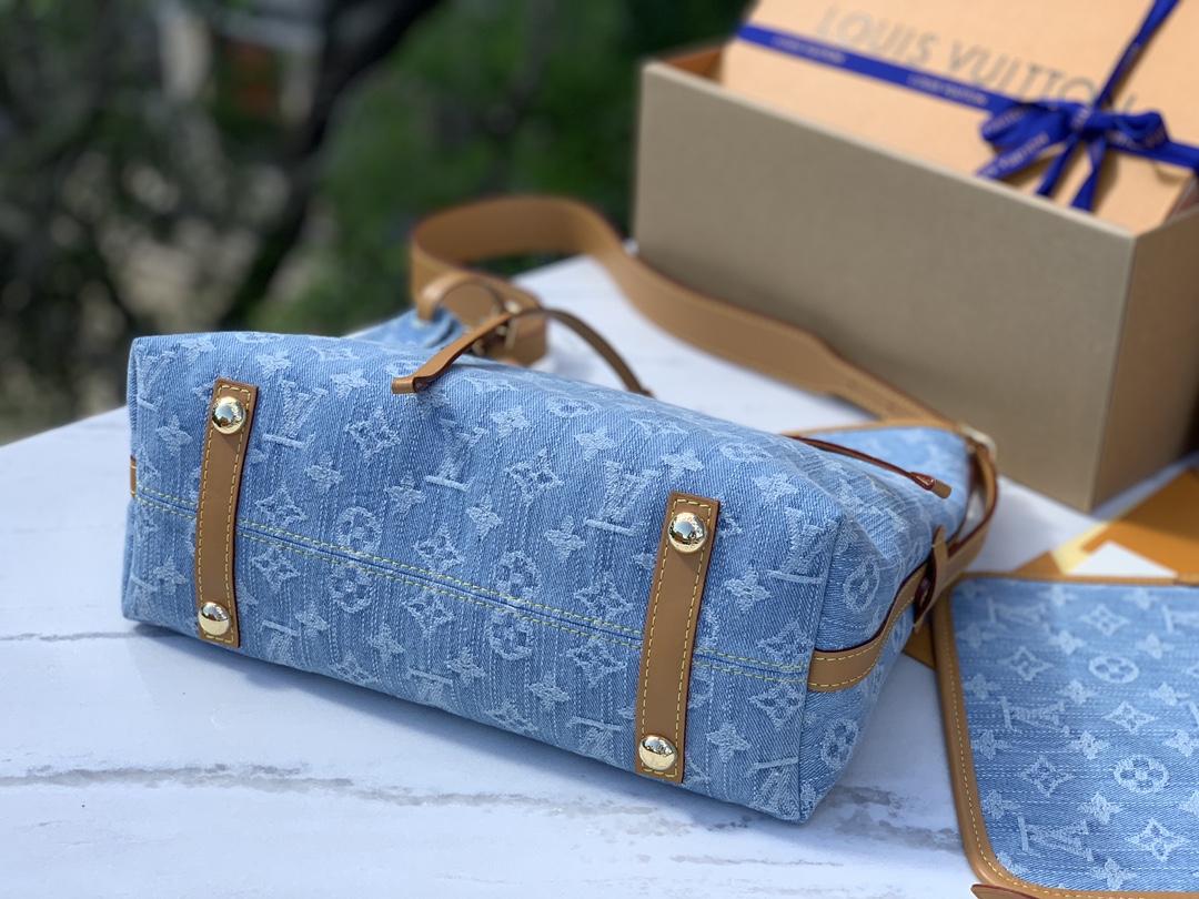 🌼 m11462尺寸：29 × 24 × 12 cm香港渠道订单！ 2024新款Carryall 丹宁牛