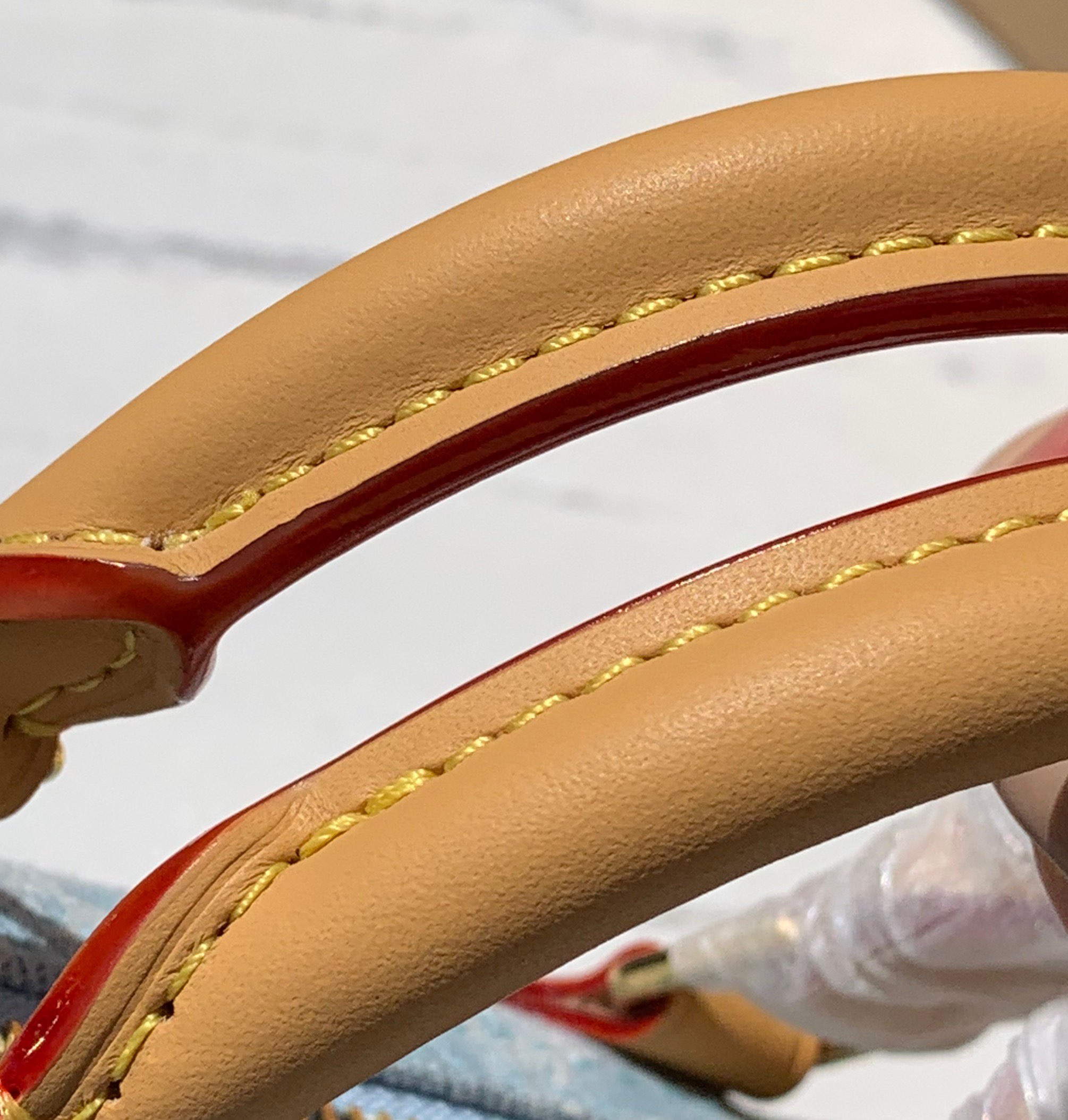 🌼 m11212尺寸：16×10×7.5cm香港渠道订单！24年限量版Nano Speedy牛仔枕头包，