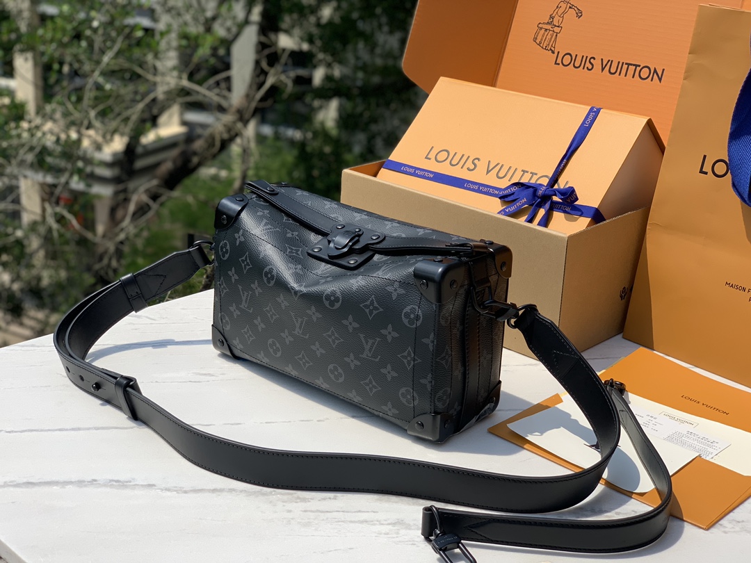 非市场普通货 进口皮料半钢五金m11744尺寸:29x17.5x10cm香港渠道订单！Lv 24新款So