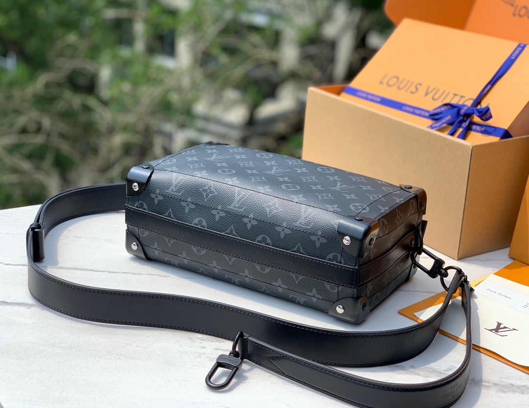 非市场普通货 进口皮料半钢五金m11744尺寸:29x17.5x10cm香港渠道订单！Lv 24新款So