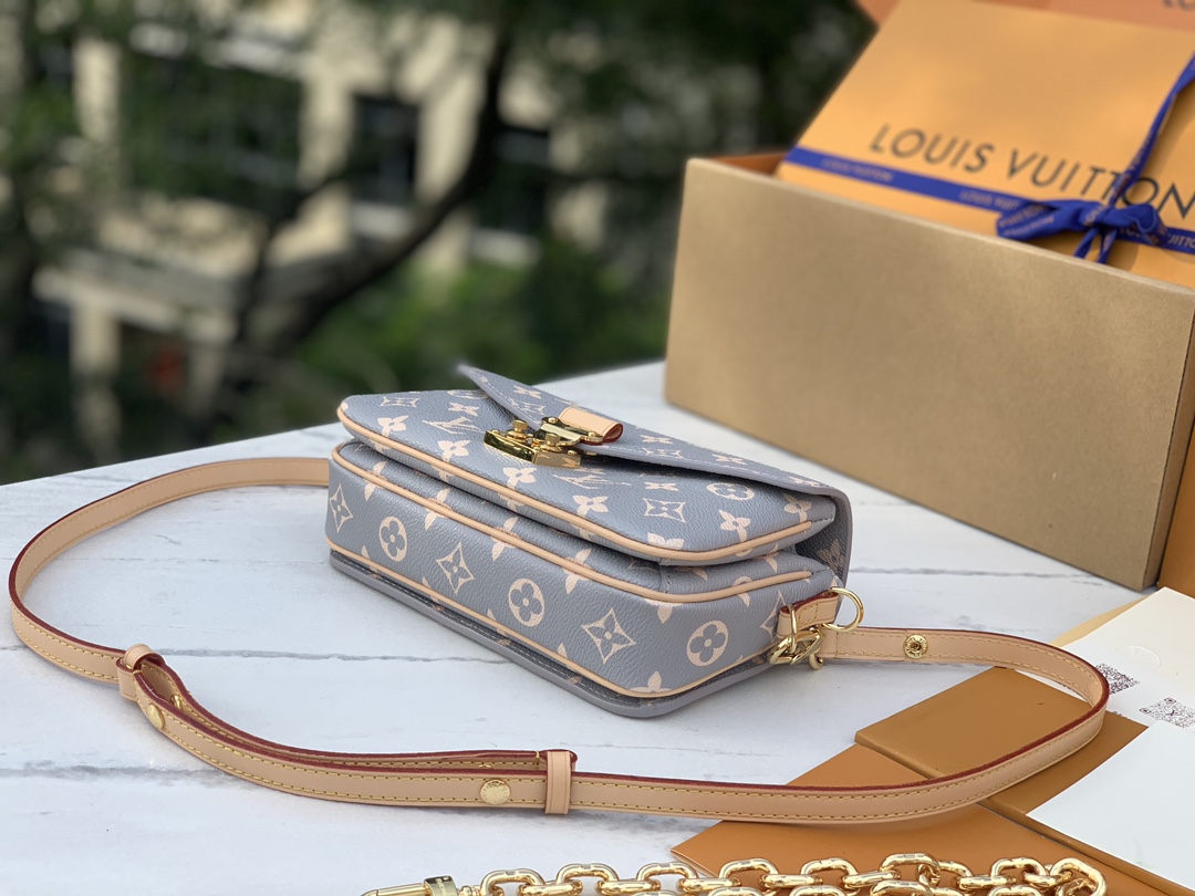 🌼m12429尺寸21.5×13.5×6cm【变码芯片】LV2024秋冬的新品手袋一Metis East