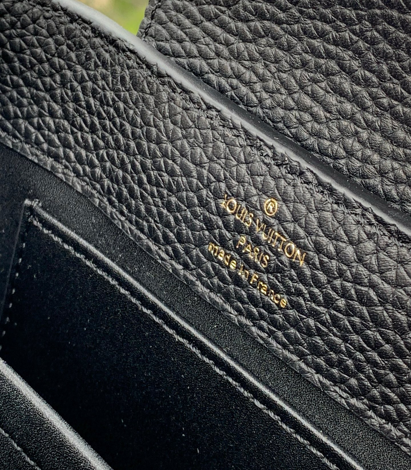 非市场普通货 进口皮料半钢五金 m24729mini尺寸：21×14×8cmLV capucines 公