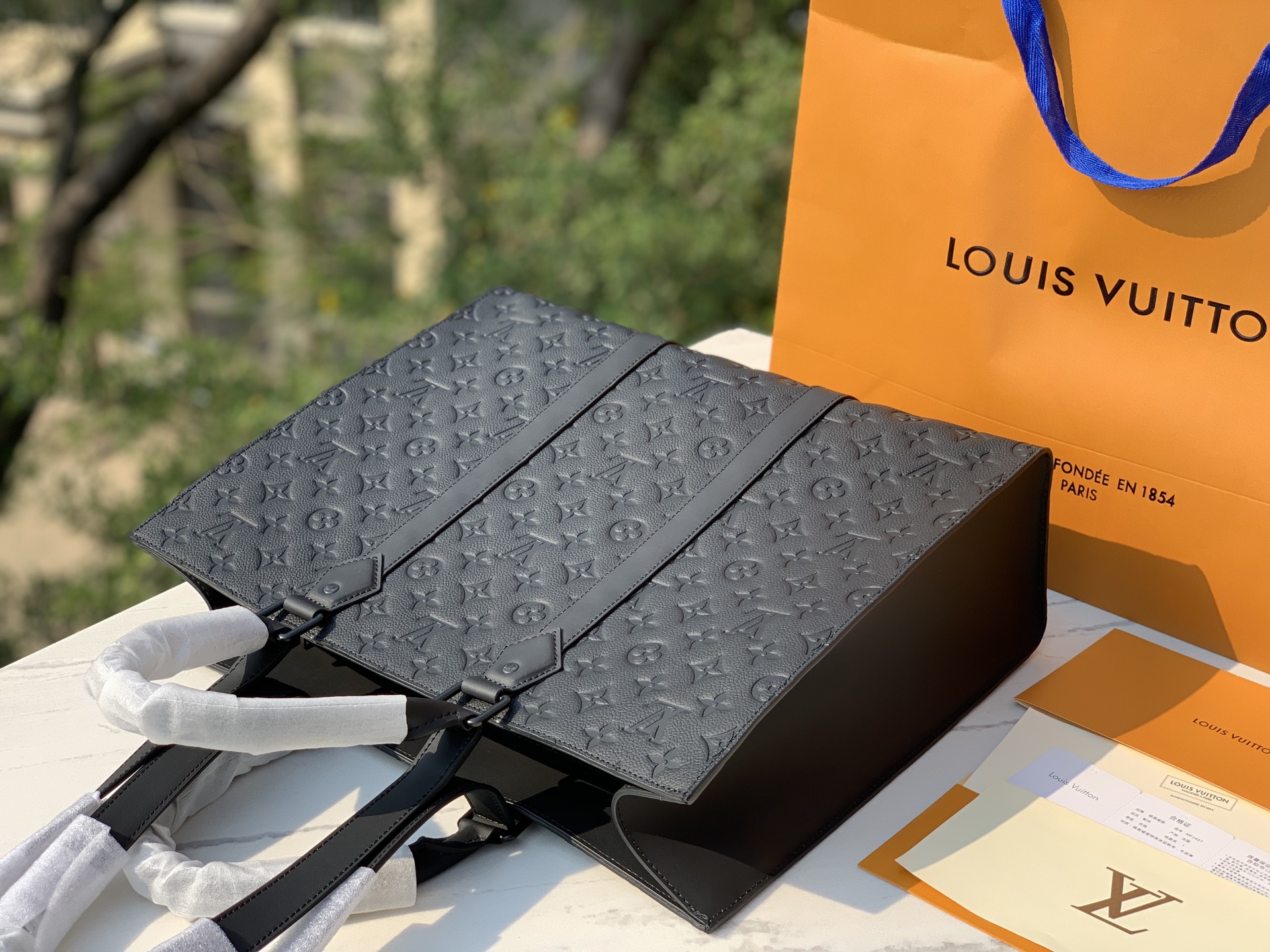 🌼 m24786尺寸：41 x 33 x 14CM香港渠道出，最火爆的LV sac plat 24H 托