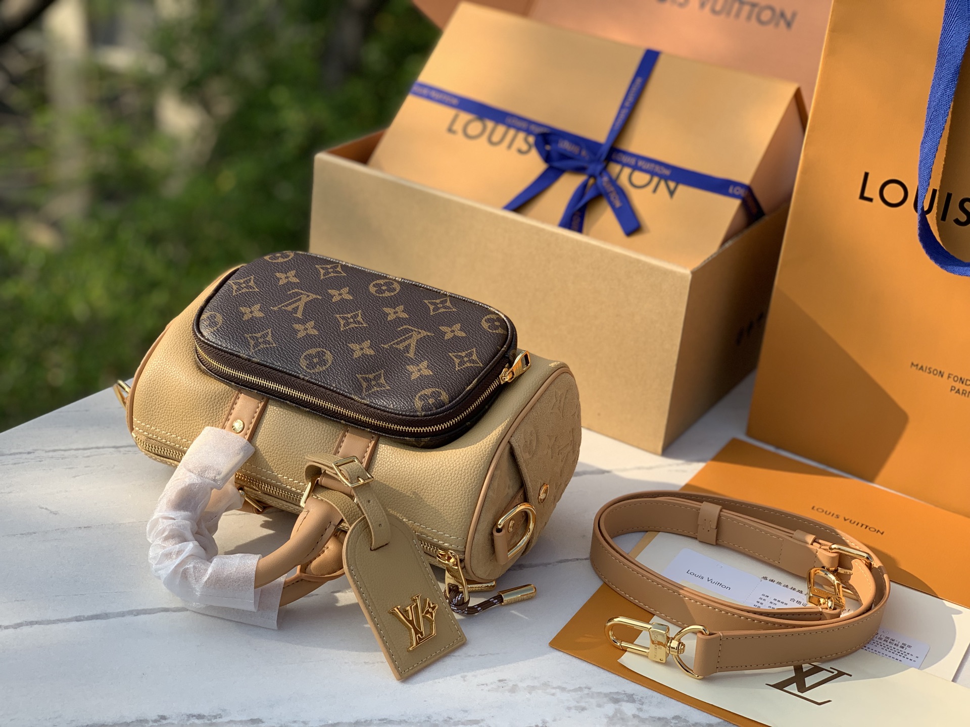 🌼 m12127尺寸:25×15×11cm经典重现！2025新款，LV这只Keepall Bandoul