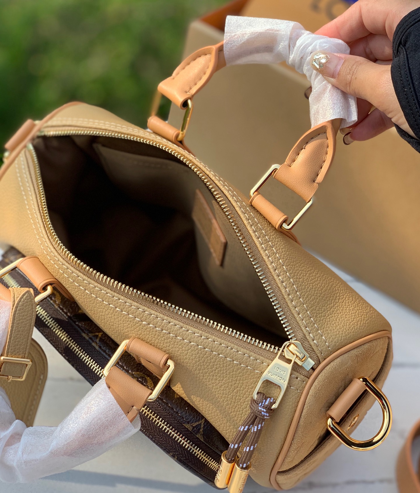 🌼 m12127尺寸:25×15×11cm经典重现！2025新款，LV这只Keepall Bandoul