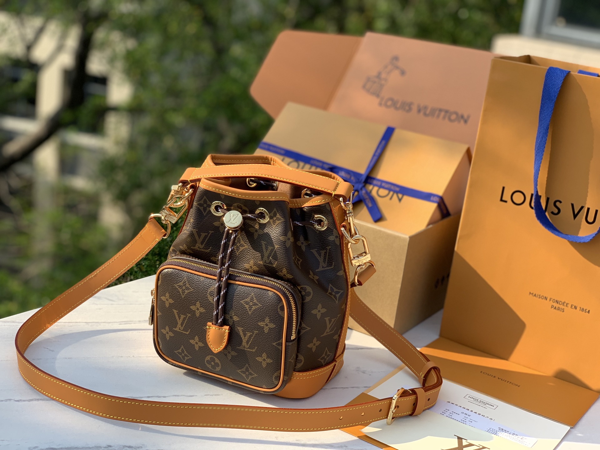 🌼 m14017尺寸：24×12×22cm2025新款LV经典水桶包升级版，Noé Cargo Jmlt