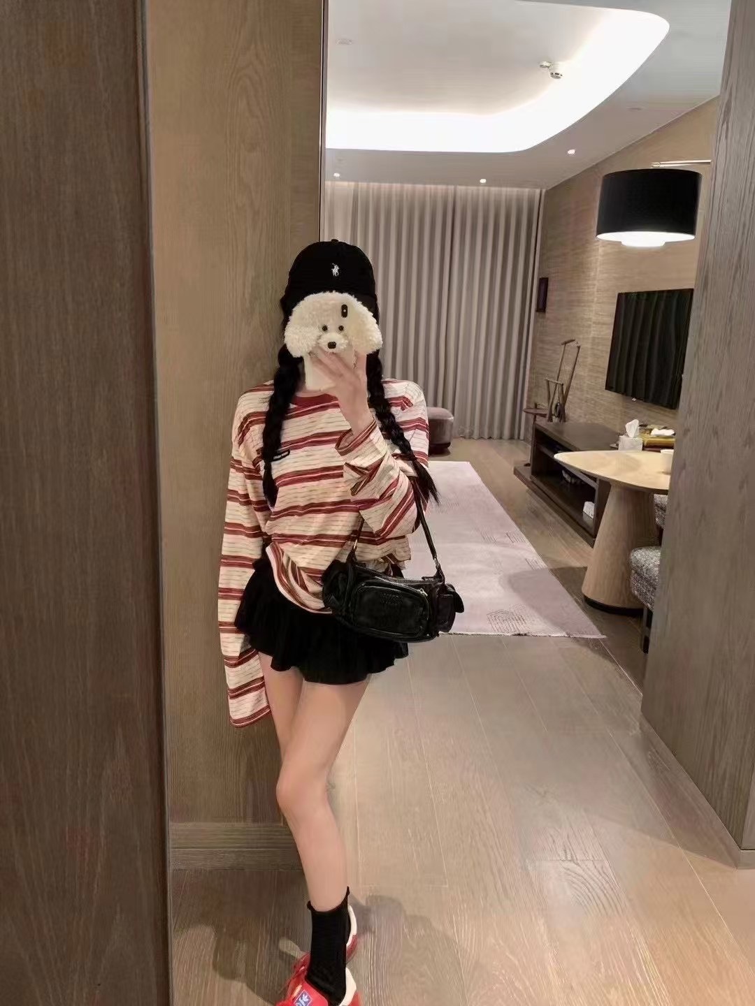 Miu Miu Striped Long Sleeve T-Shirt, Comfortable and Breathable 6 i1746284026477 1490 0 4