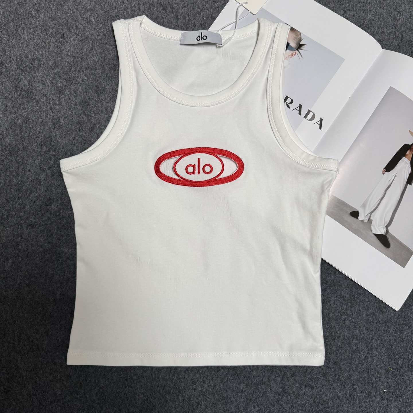 ALO Embroidery Letter Hollow Out Waist Vest Slim Fit Fashion Summer Style 2 i1747151706015 3691 0 1