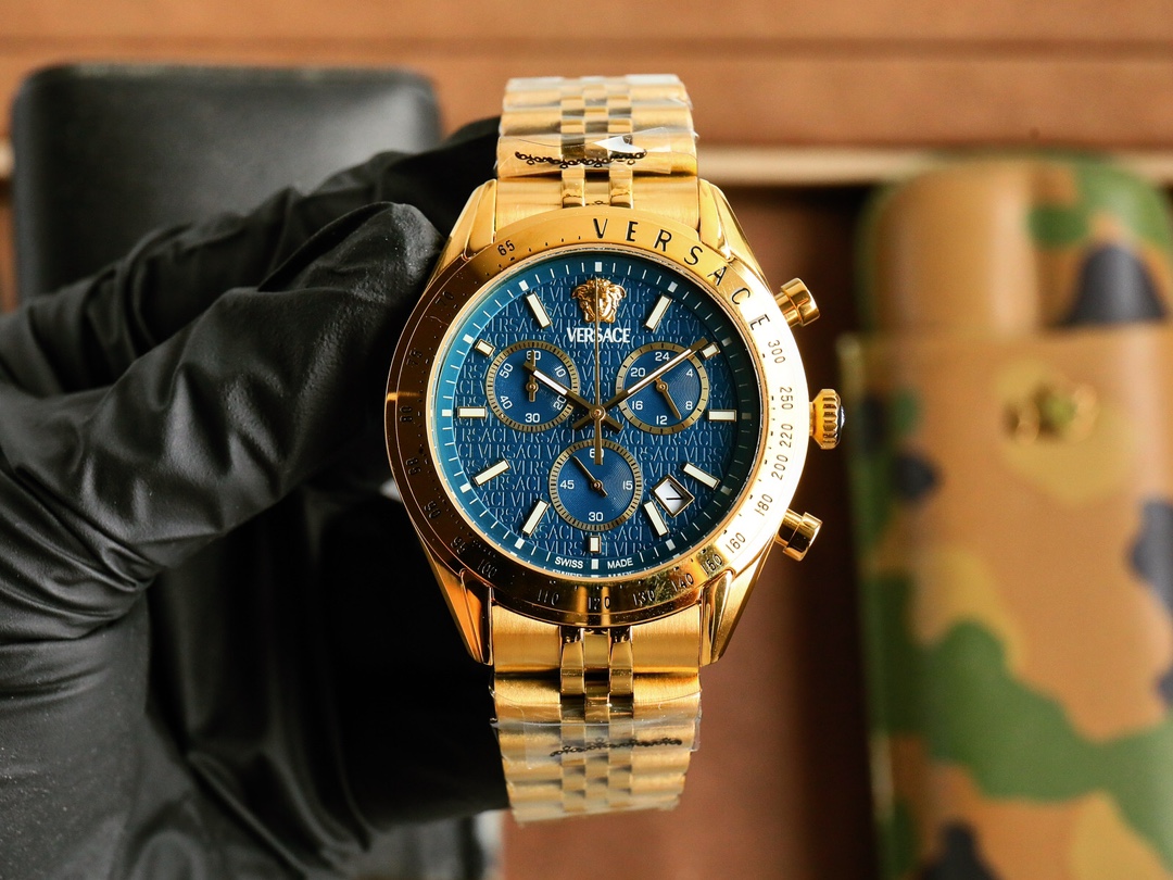 Luxury Versace Watch 2024: Greek Design, Swiss Precision, Perfect Gift for Men - 图片 1
