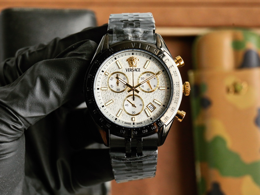 Luxury Versace Watch 2024: Greek Design, Swiss Precision, Perfect Gift for Men - 图片 3