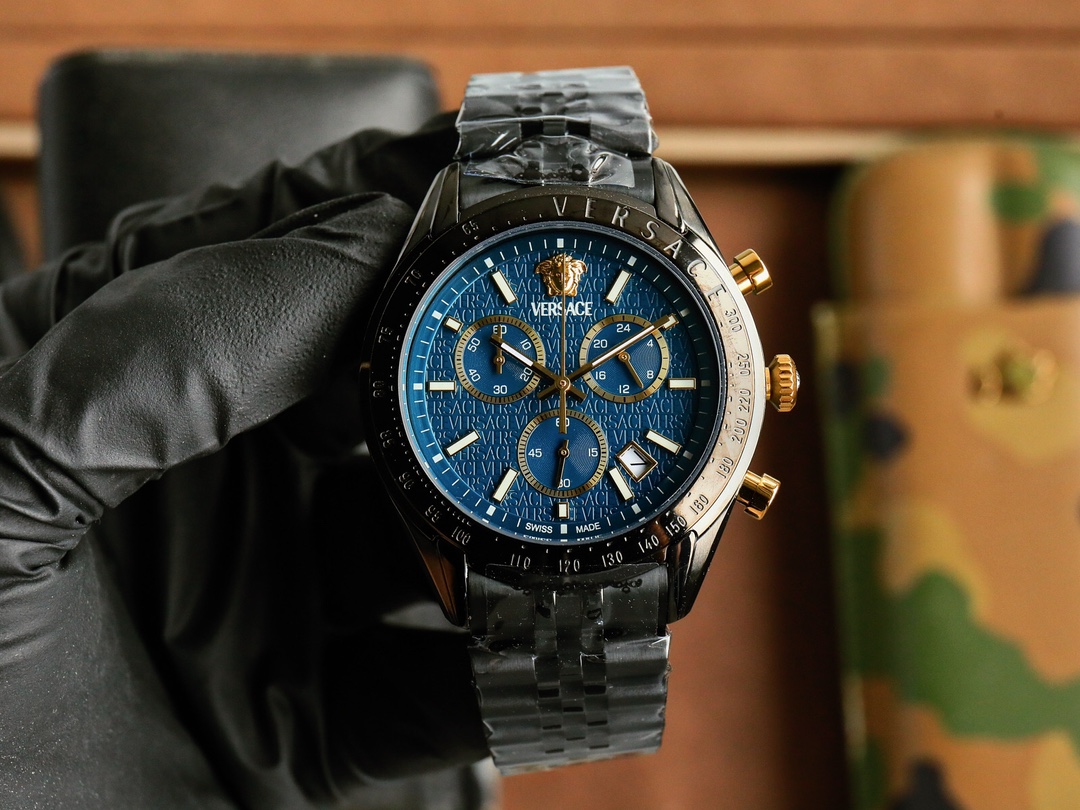 Luxury Versace Watch 2024: Greek Design, Swiss Precision, Perfect Gift for Men - 图片 5